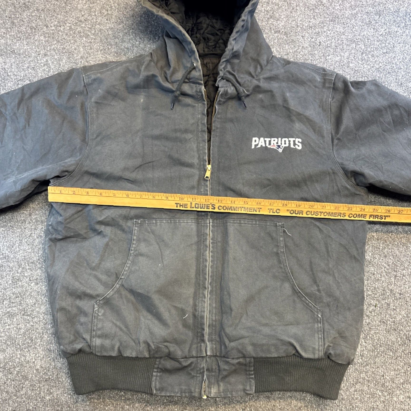 Dunbrooke Patriots Workwear Jacket Dunbrooke Coat Duck Canvas Grey Large Mens Size US L / EU 52-54 / 3 - 5 Thumbnail
