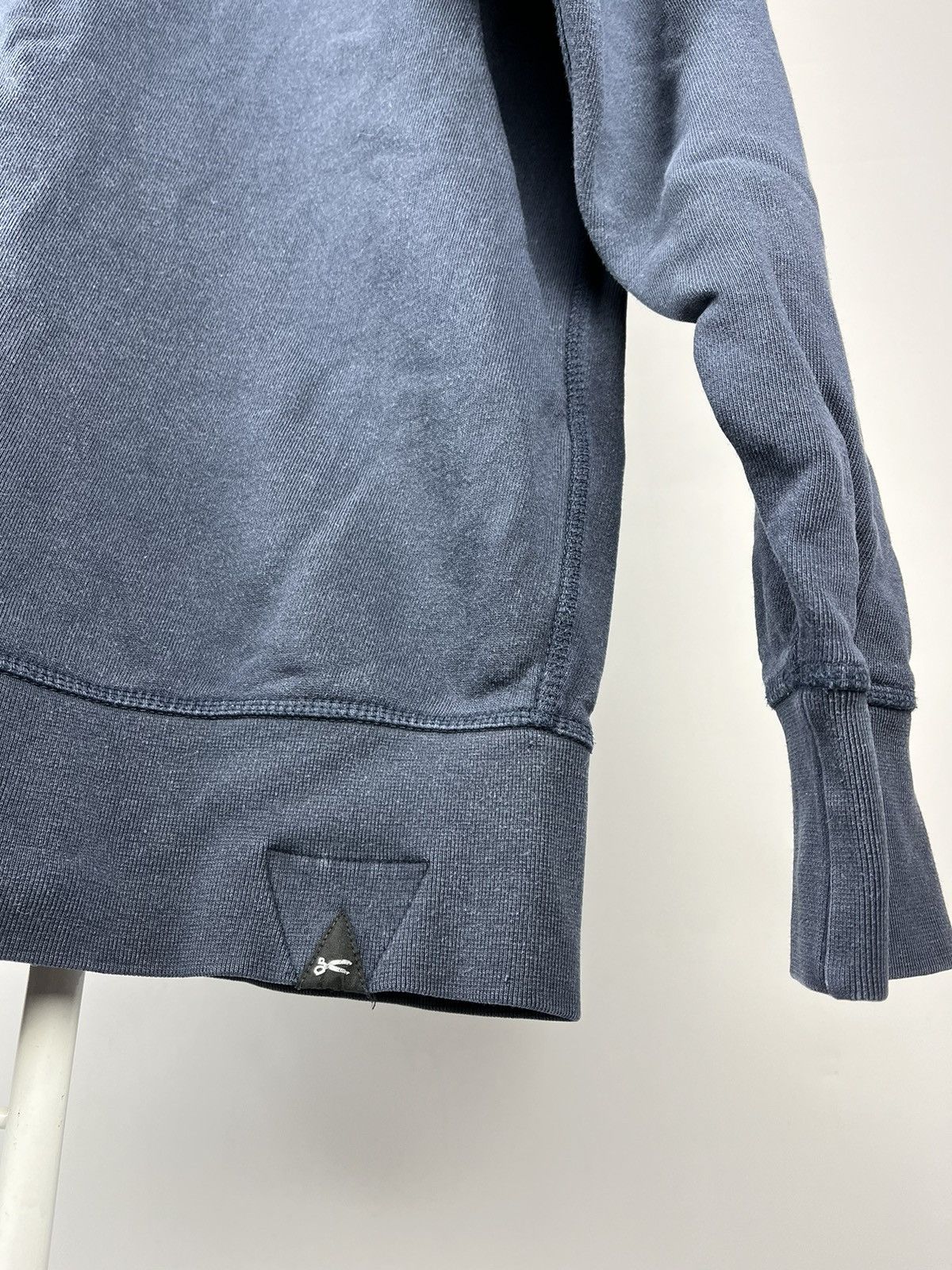 DENHAM Denham washed blue sweatshirt classic casual style Size US M / EU 48-50 / 2 - 4 Thumbnail