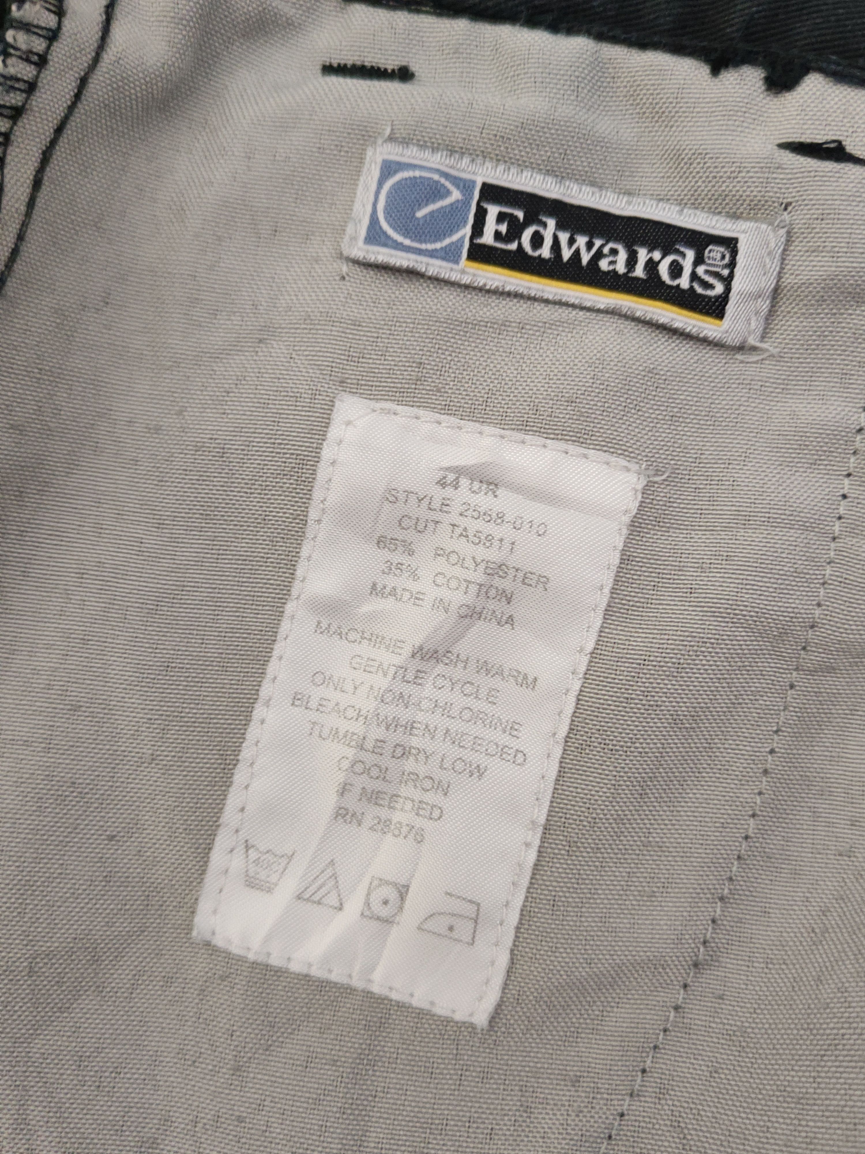Other DL Edwards Black Multipocket Tactical Cargo Pants #938 Size US 42 / EU 58 - 12 Thumbnail