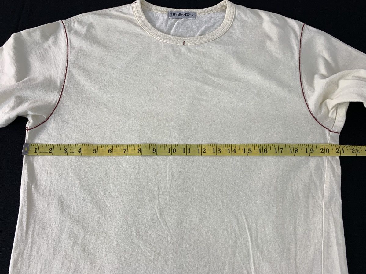 Issey Miyake Hype Issey Miyake Men Plain Crewneck Printed Tee Size US L / EU 52-54 / 3 - 8 Thumbnail