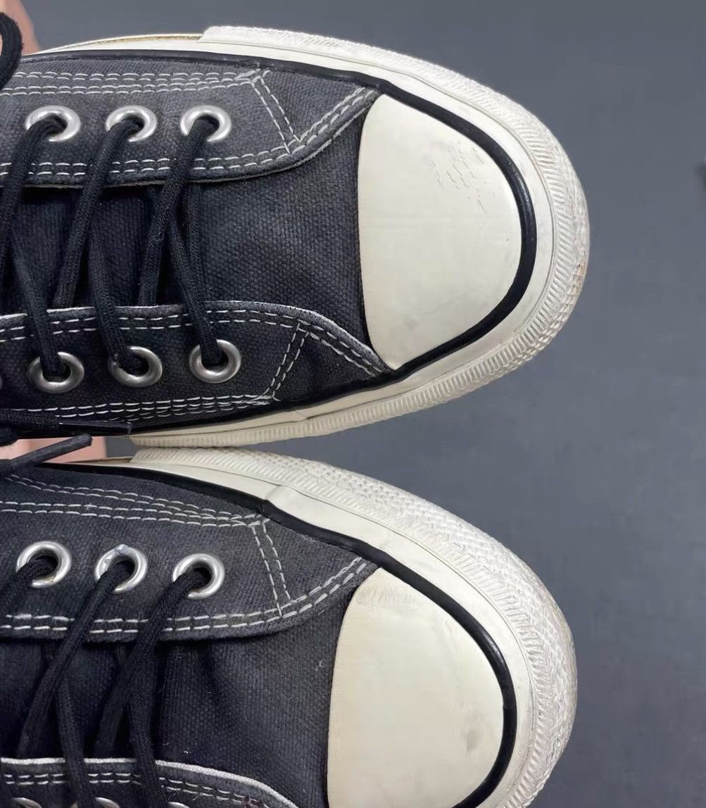Converse Converse Addict Chuck Taylor Ox 1970s Black Canvas Shoes J16 Size US 9 / EU 42 - 7 Thumbnail