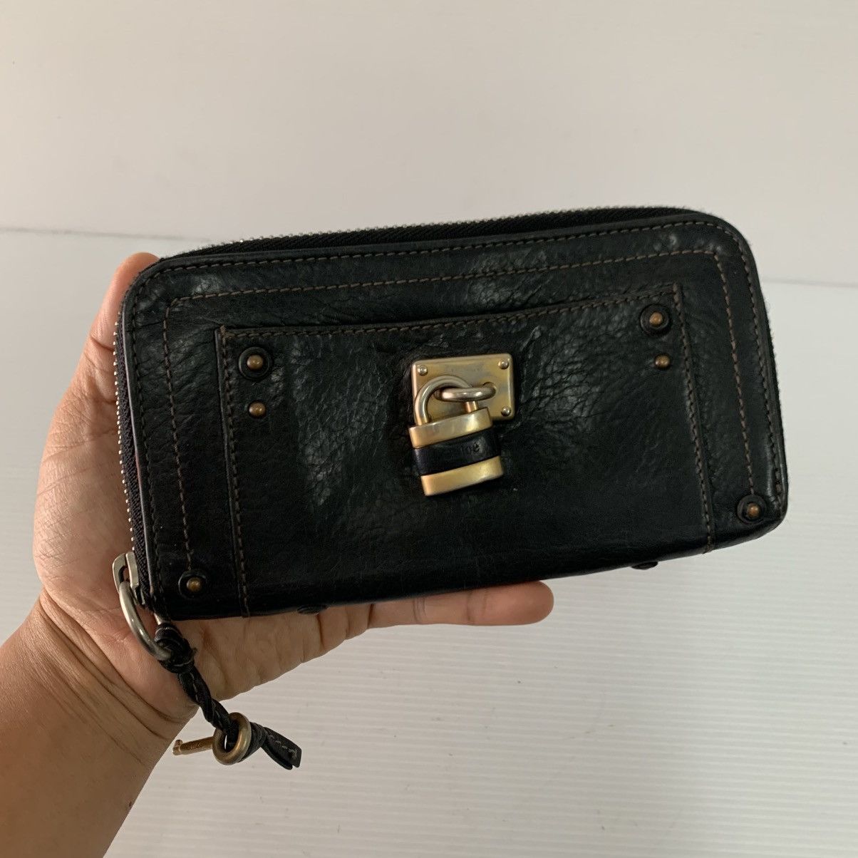 Chloe Chloe Paddington Leather Long Wallet Size ONE SIZE - 3 Thumbnail