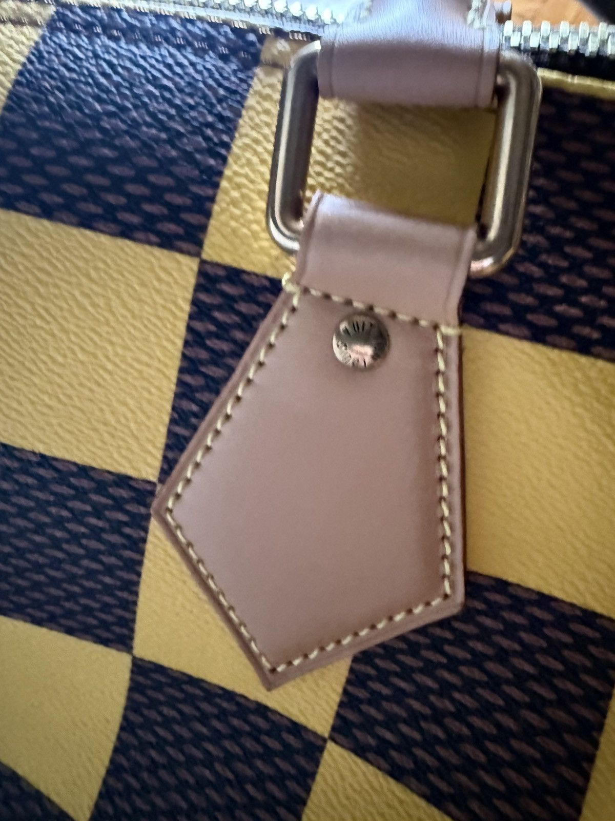 Louis Vuitton Louis Vuitton Pharrell Speedy 50 Bandoulière Damier Yellow Size ONE SIZE - 4 Thumbnail