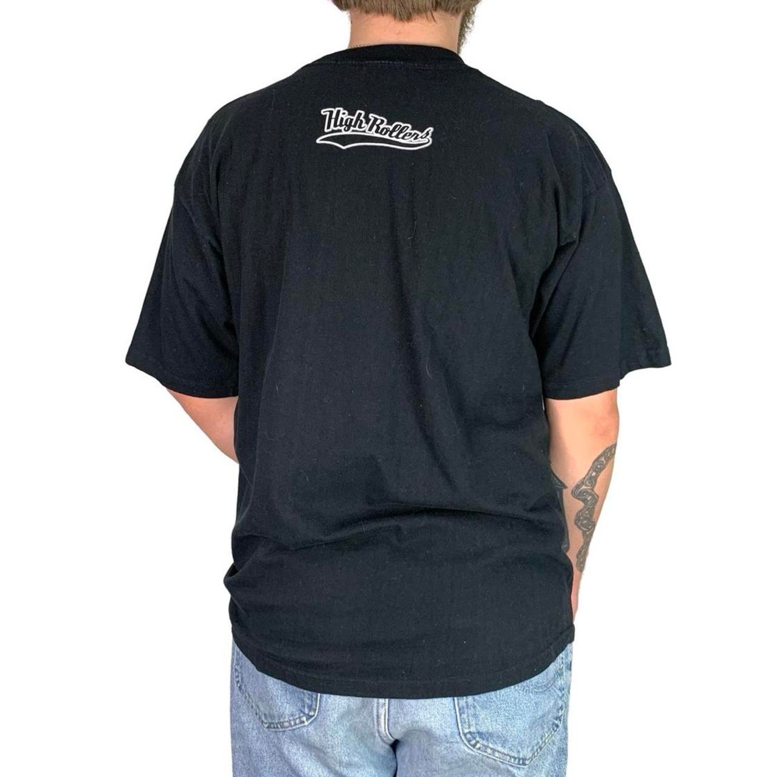 Japanese Brand × Vintage Vintage 90s Hi Rollers Car Graphic T-shirt Size US XL / EU 56 / 4 - 3 Thumbnail