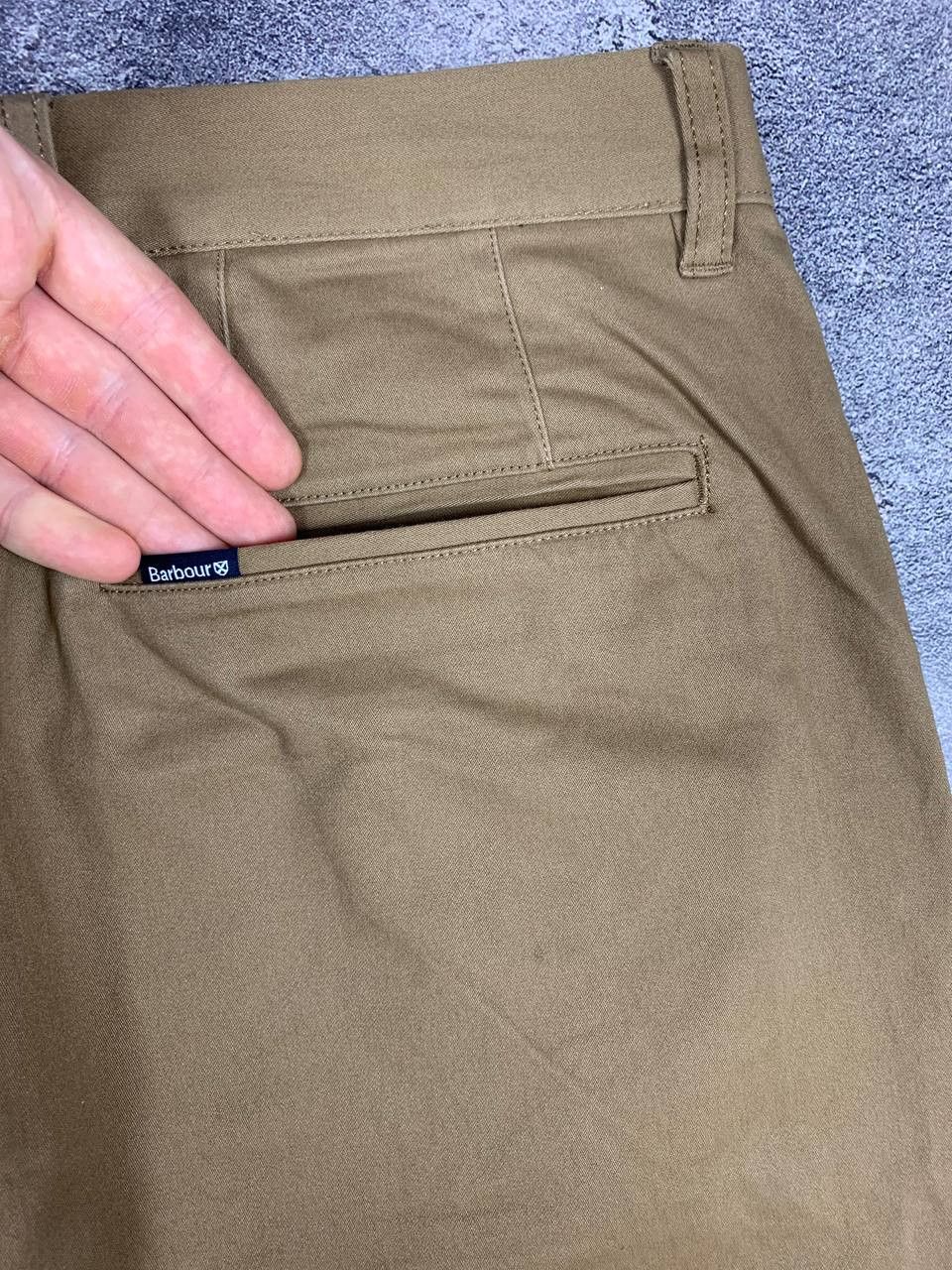 Barbour Barbour Men’s Cotton Trousers Pants Size 32R Brown Size US 32 / EU 48 - 15 Thumbnail
