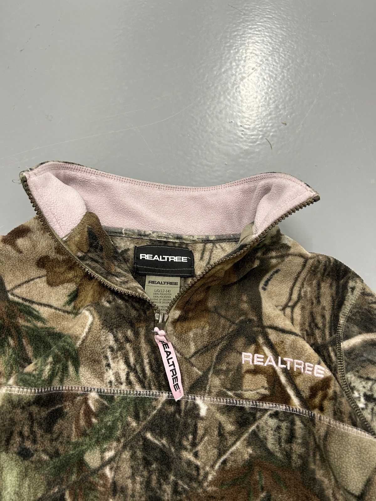 Carhartt Crazy vintage y2k pink real tree zip up fleece camo skater Size US M / EU 48-50 / 2 - 2 Thumbnail