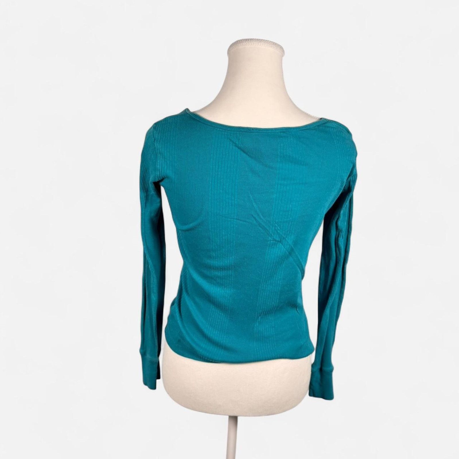 Harley Davidson Harley davidson turquoise long sleeve Size XS / US 0-2 / IT 36-38 - 3 Thumbnail