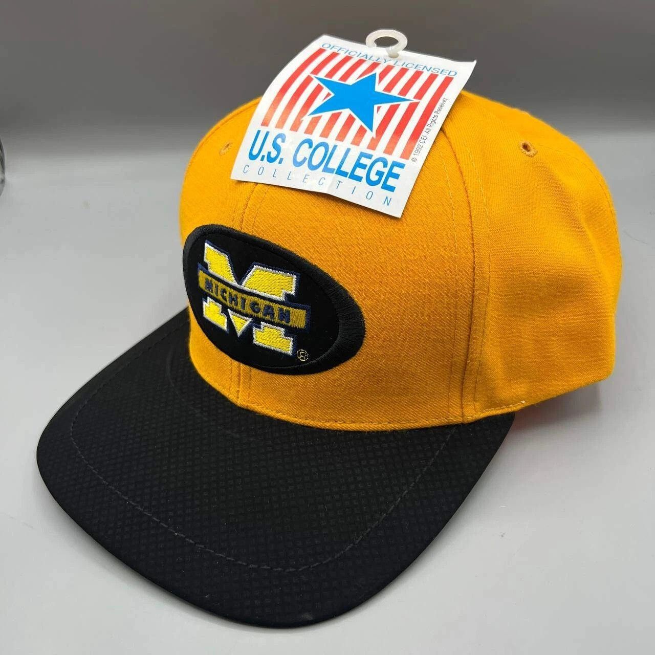 Twins Enterprise Inc. × Vintage Michigan Wolverines Hat Men Twins Enterprise Strap Back Size ONE SIZE - 3 Thumbnail