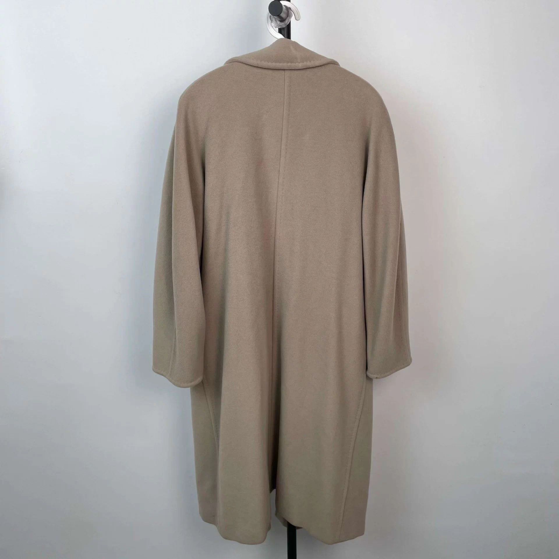 Max Mara MaxMara 101801 Camel Wool Coat 160 Size S / US 4 / IT 40 - 2 Thumbnail