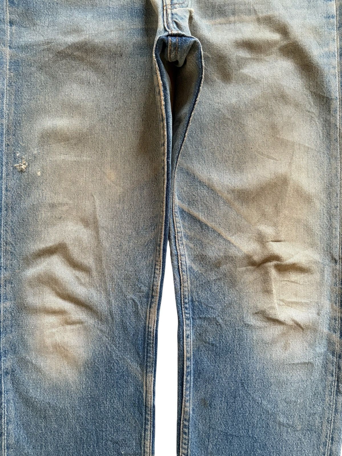 LVC × Levi's × Levi's Vintage Clothing Vintage 90s Levis 501 Mud Wash Distress Rip Loose Jean Size US 31 - 5 Thumbnail
