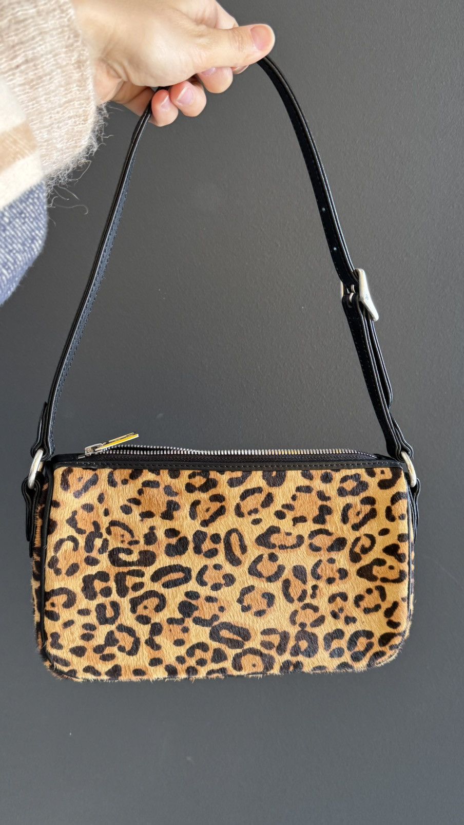 SMFK SMFK COMPASS BADGE CROSS LEOPARD BAG Size ONE SIZE - 5 Thumbnail