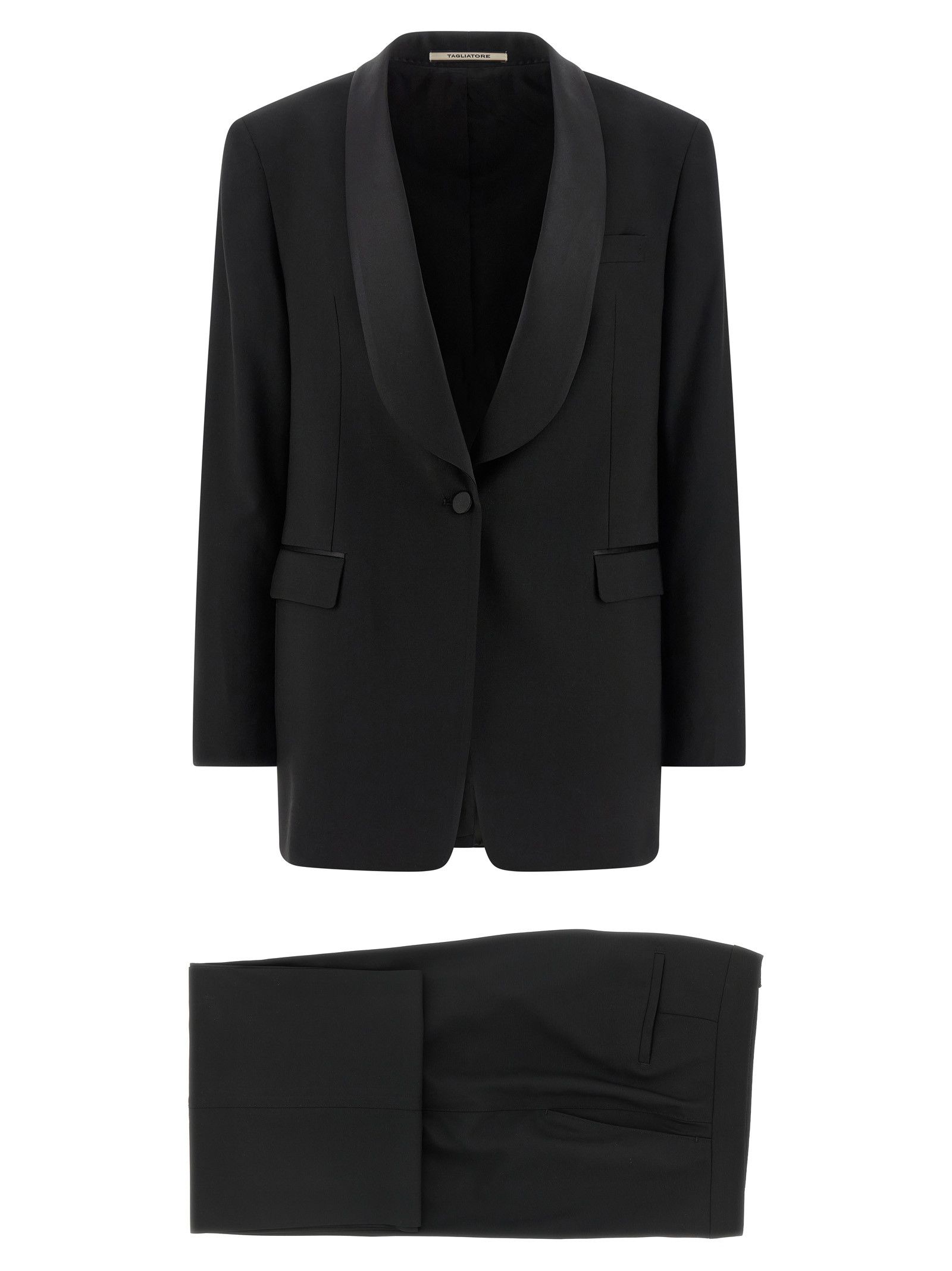 Tagliatore 'Clarita' tuxedo dress Size L / US 10 / IT 46 - 1 Thumbnail
