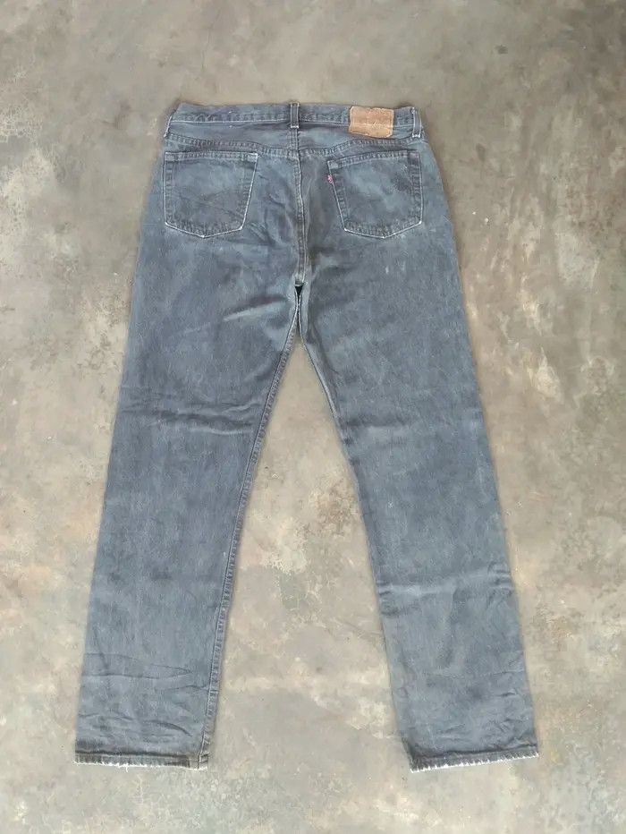 Levi's × Vintage 80s Vintage Levis 501 Made In USA Distressed Jeans 36x32 Size US 36 / EU 52 - 2 Thumbnail