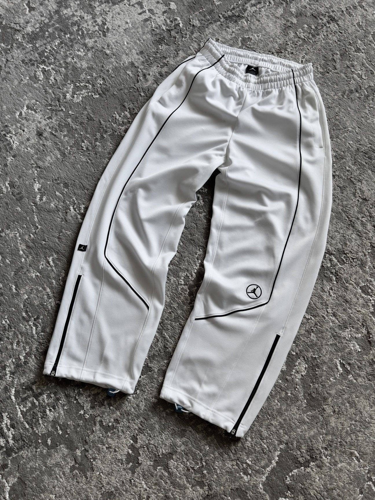 Jordan Brand Rare Vintage Nike Air Jordan Y2K Track Pants Size US 30 / EU 46 - 2 Thumbnail