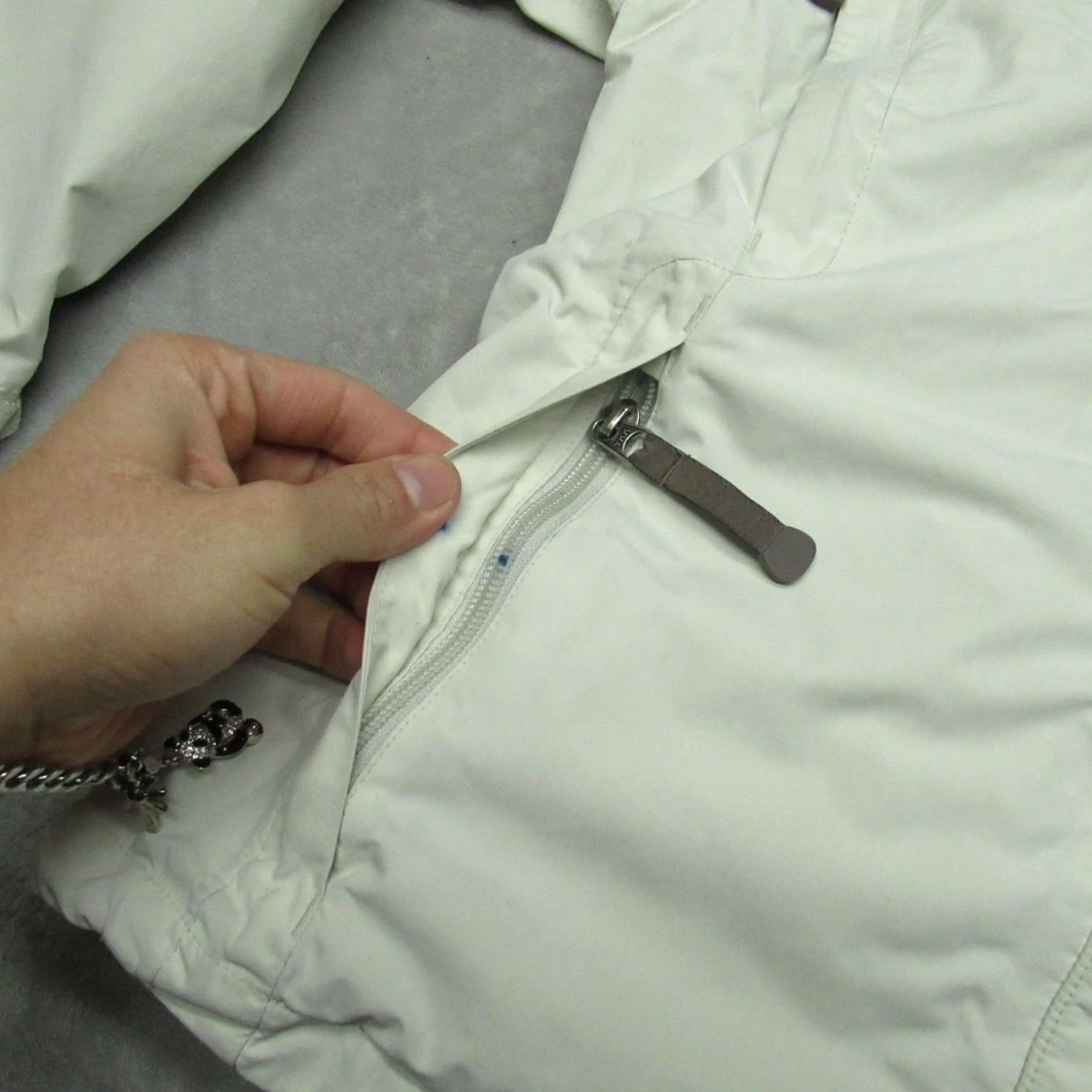 The North Face North Face Jacket Womens M White Waterproof Ski Hooded VTG 3in1 Shell Size M / US 6-8 / IT 42-44 - 3 Thumbnail