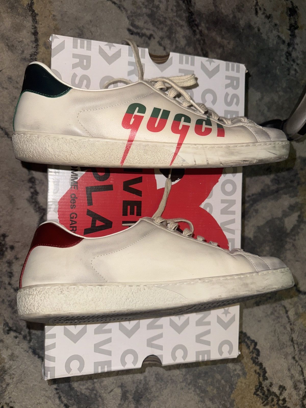 Gucci Gucci steppa low top shoes Size US 10 / EU 43 - 1 Thumbnail