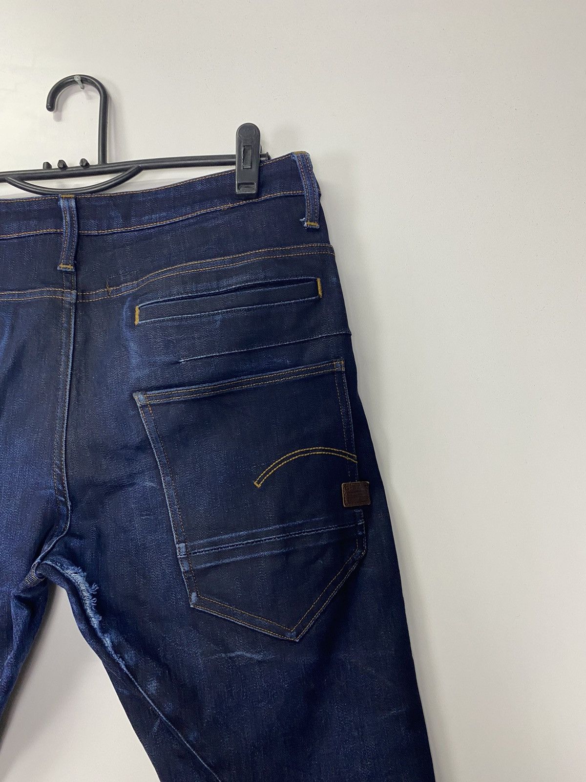 G-Star G-Star Raw Dark Blue Jeans Size US 34 / EU 50 - 12 Thumbnail