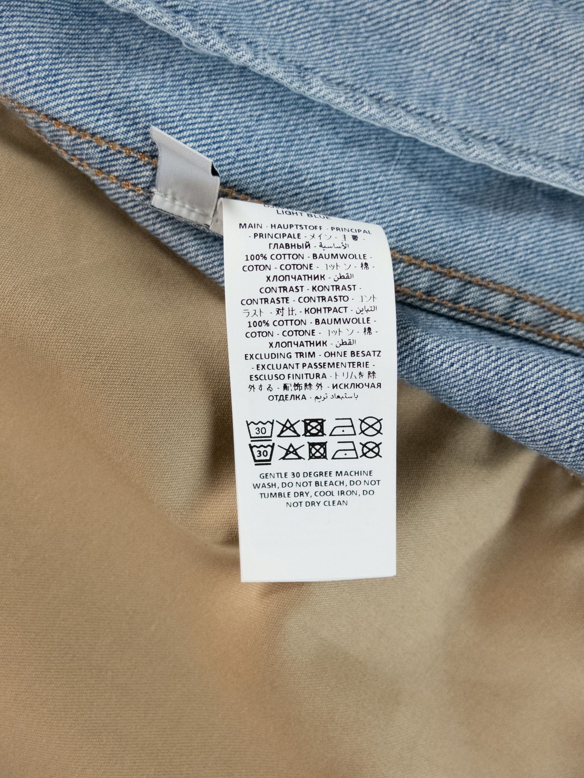 JW Anderson JW ANDERSON blue classic fit distressed denim jacket Medium Size US M / EU 48-50 / 2 - 12 Thumbnail