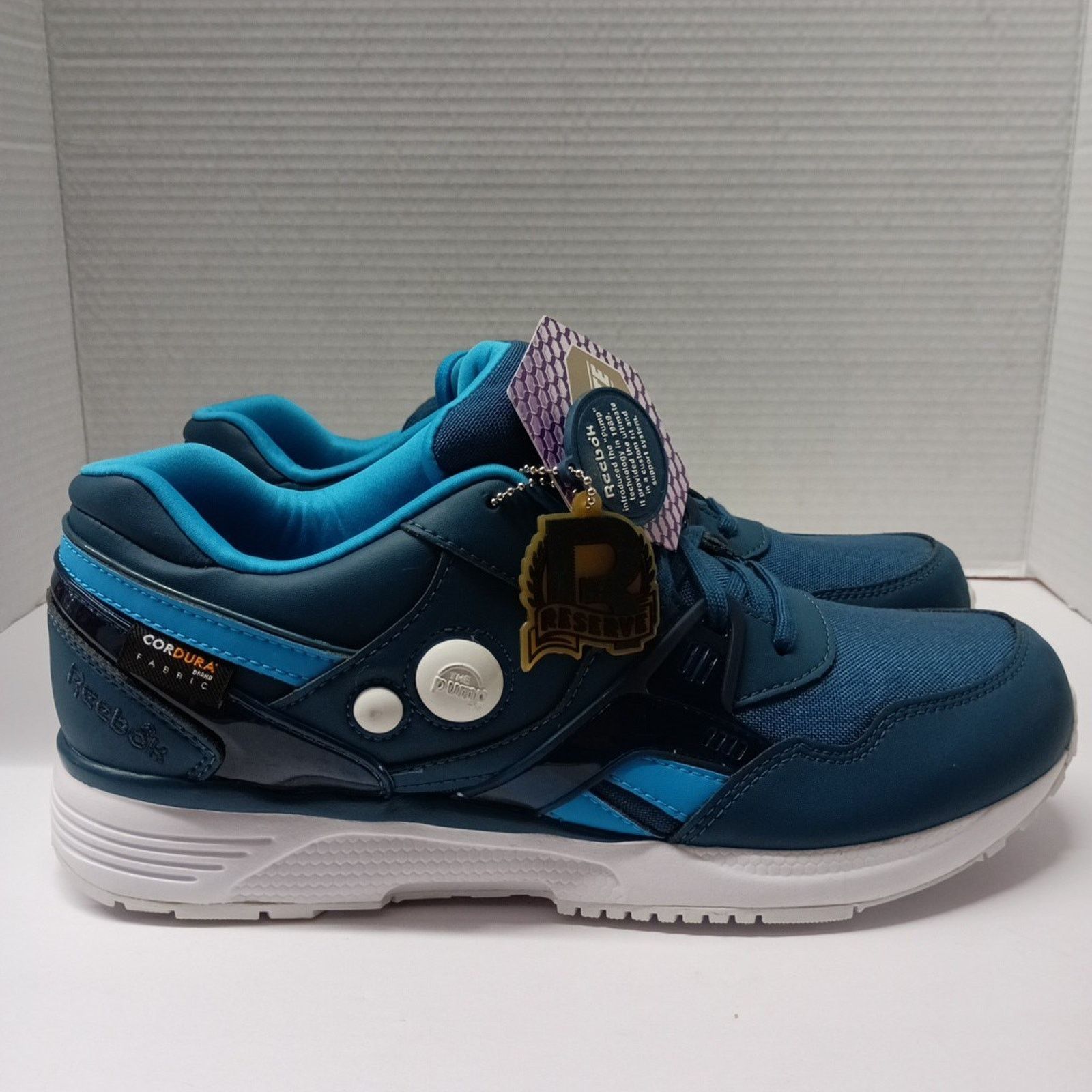 Reebok Reebok Dual Pump Tornado Blue Teal Men's Size 10.5 Rare Size US 10.5 / EU 43-44 - 1 Thumbnail