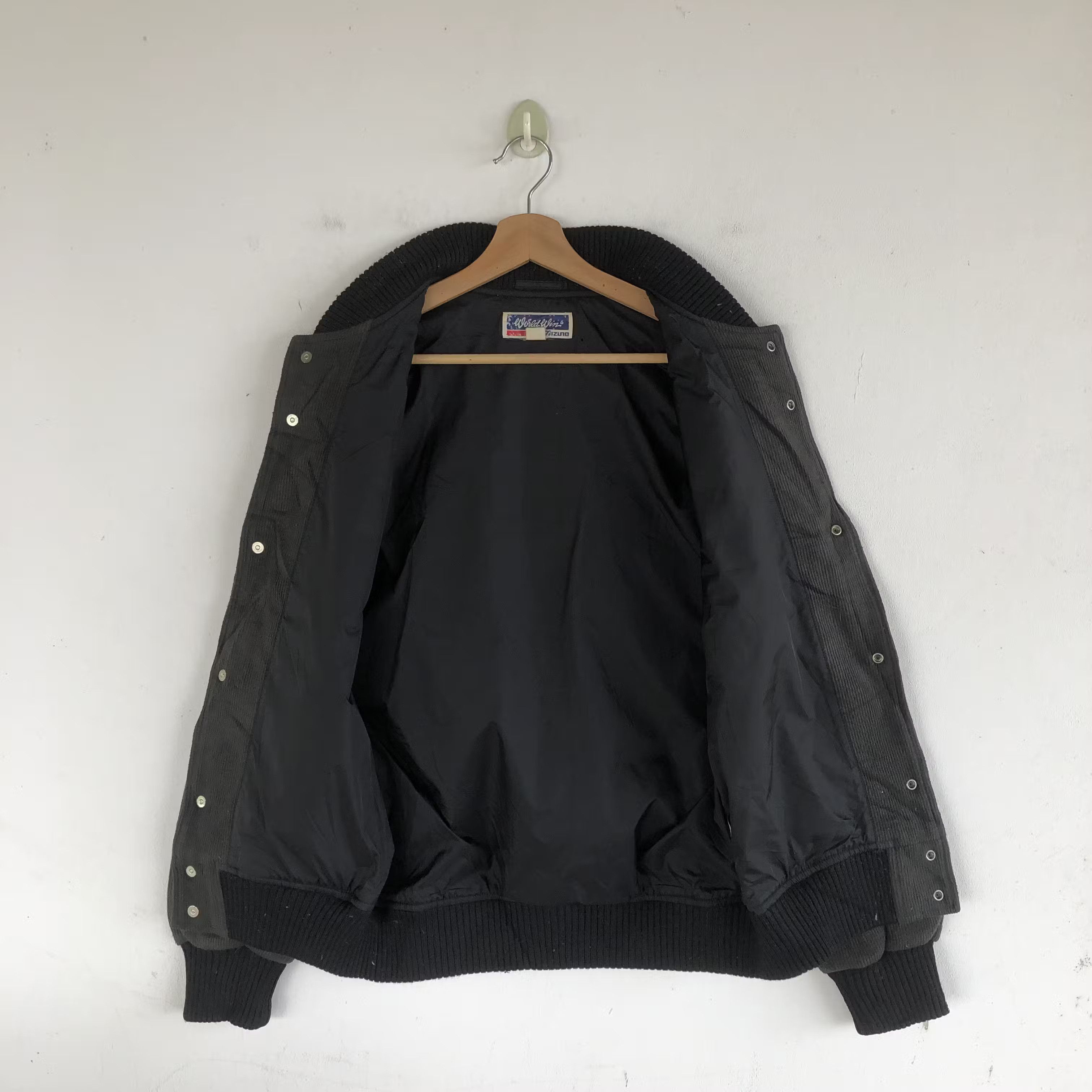 Mizuno × Vintage Vintage Mizuno Varsity Jackets Japanese Wool Jacket Size US L / EU 52-54 / 3 - 6 Thumbnail