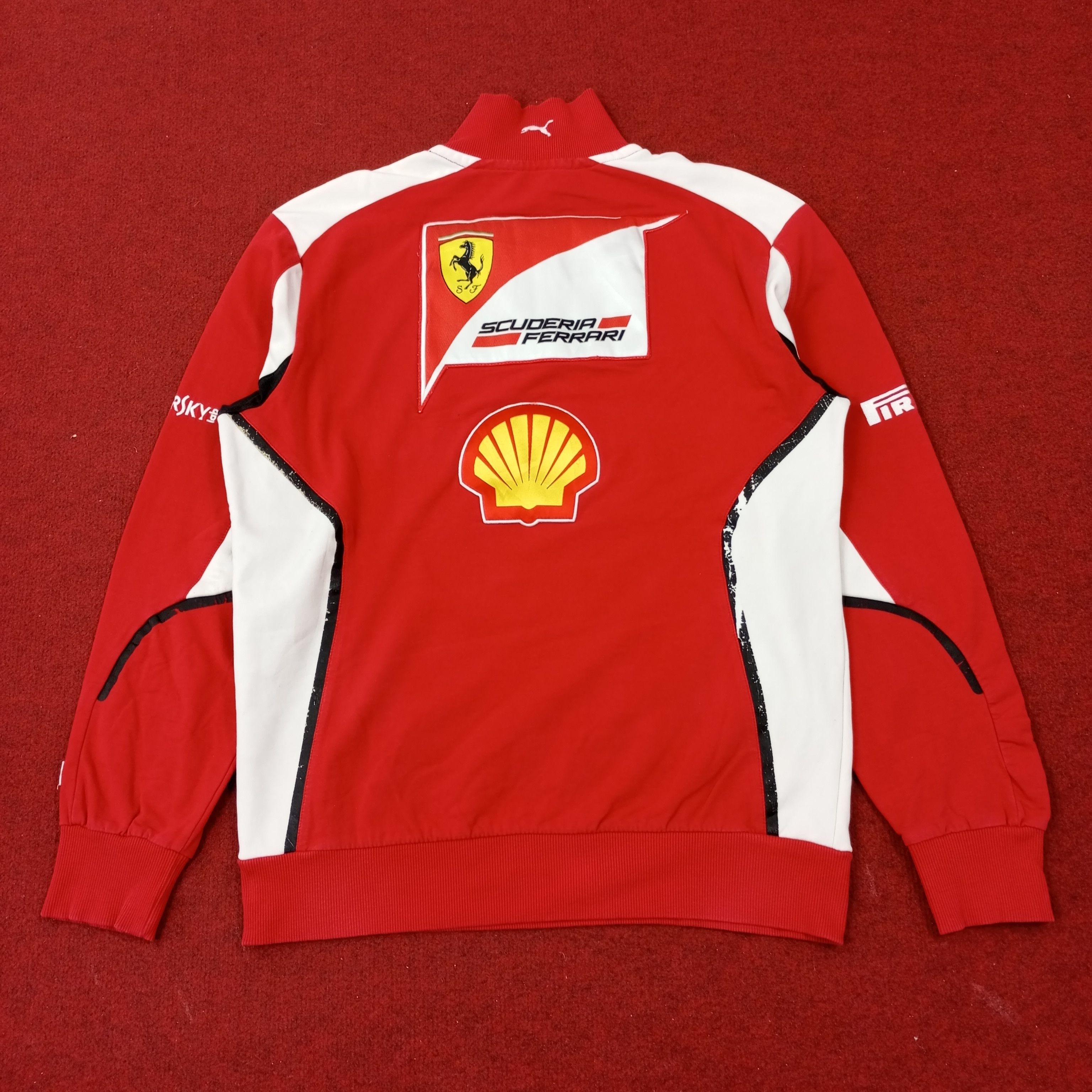 Ferrari Puma Ferrari Pirelli Half Zipper Sweatshirt c234n20 Size US M / EU 48-50 / 2 - 3 Thumbnail
