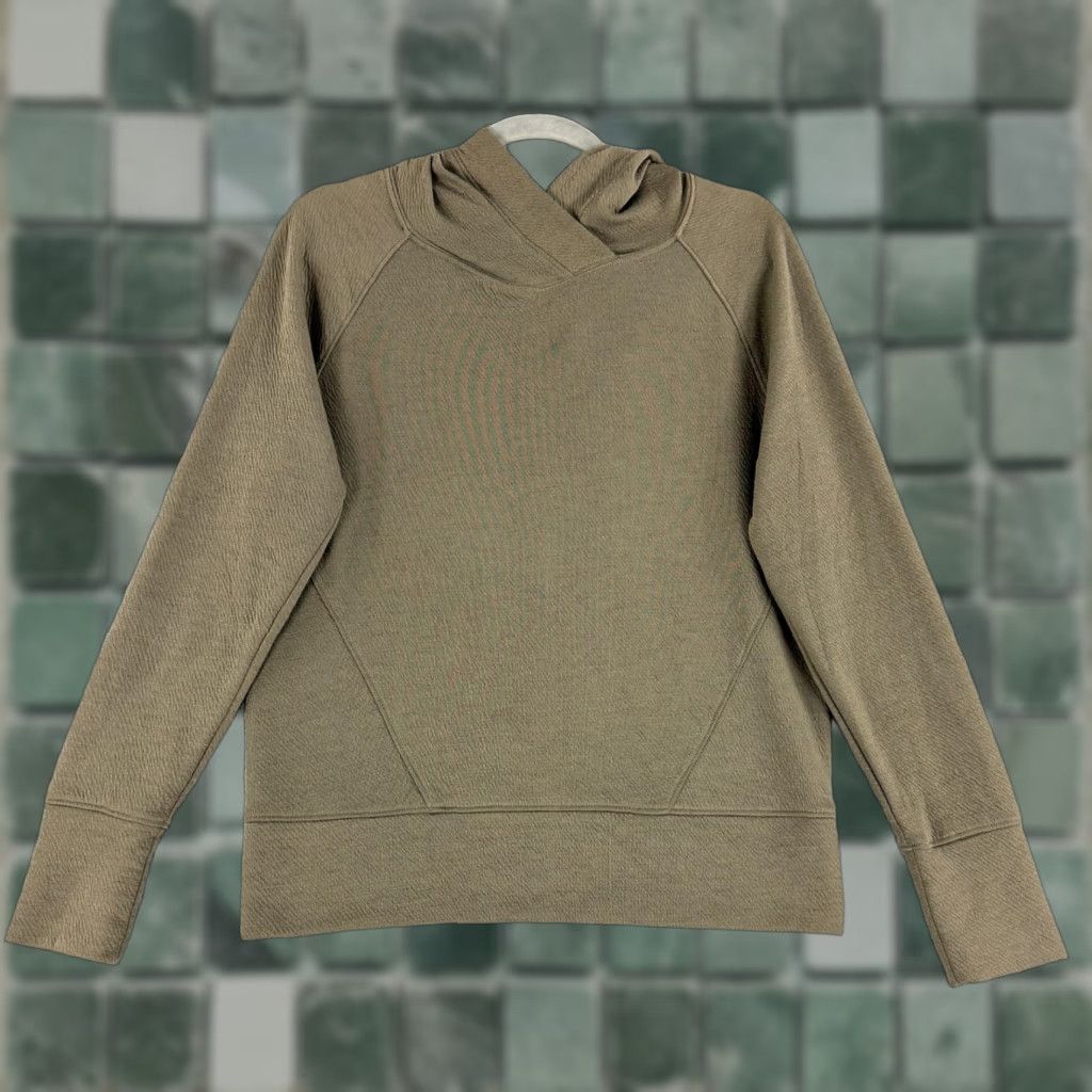Prana prAna Sunrise Hoodie Sweatshirt Womens Small Green Pullover Long Sleeve Yoga Gym Size S / US 4 / IT 40 - 1 Thumbnail