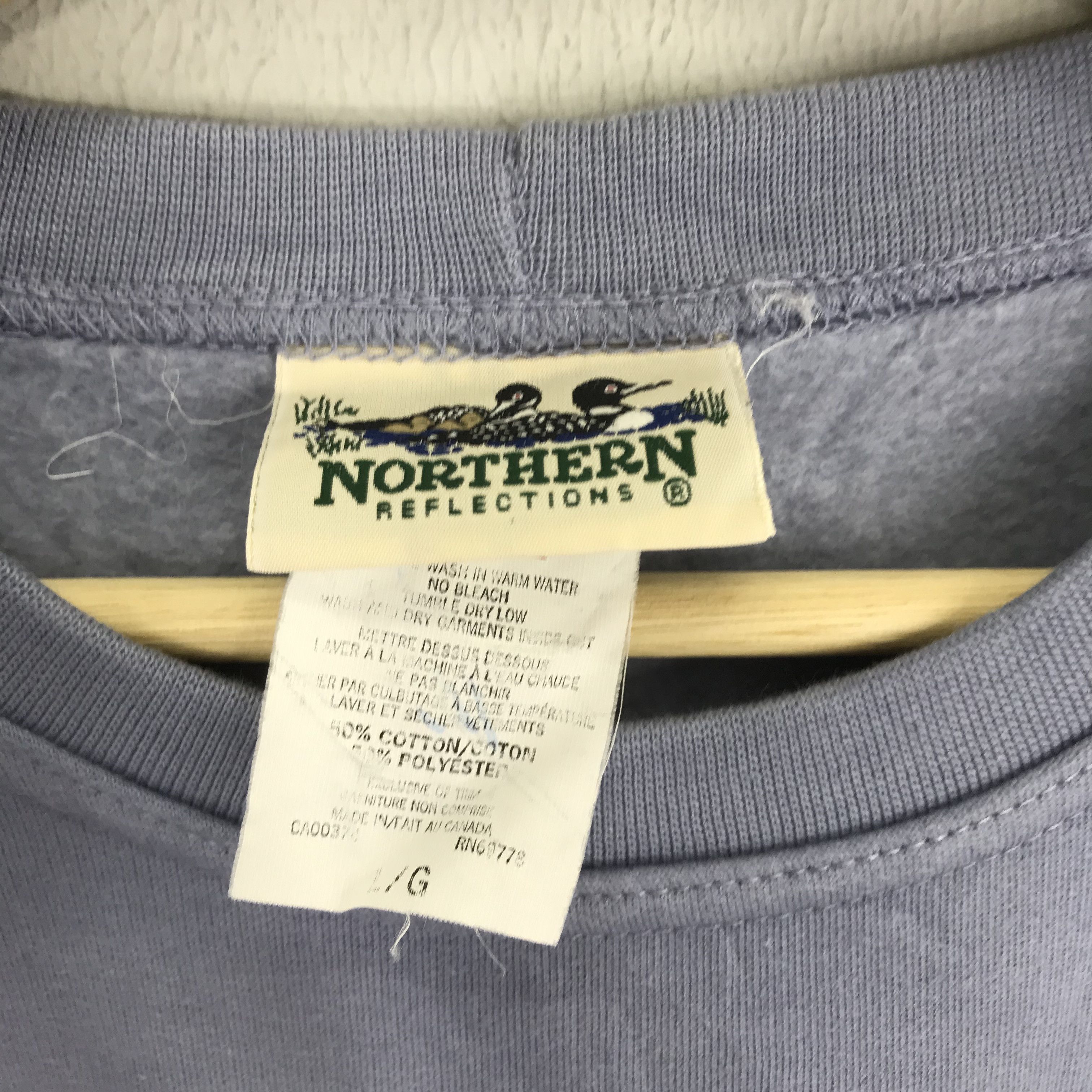 Northern Isles Vintage 90s Northern Reflections Sweatshirt - 222 Size US L / EU 52-54 / 3 - 7 Thumbnail