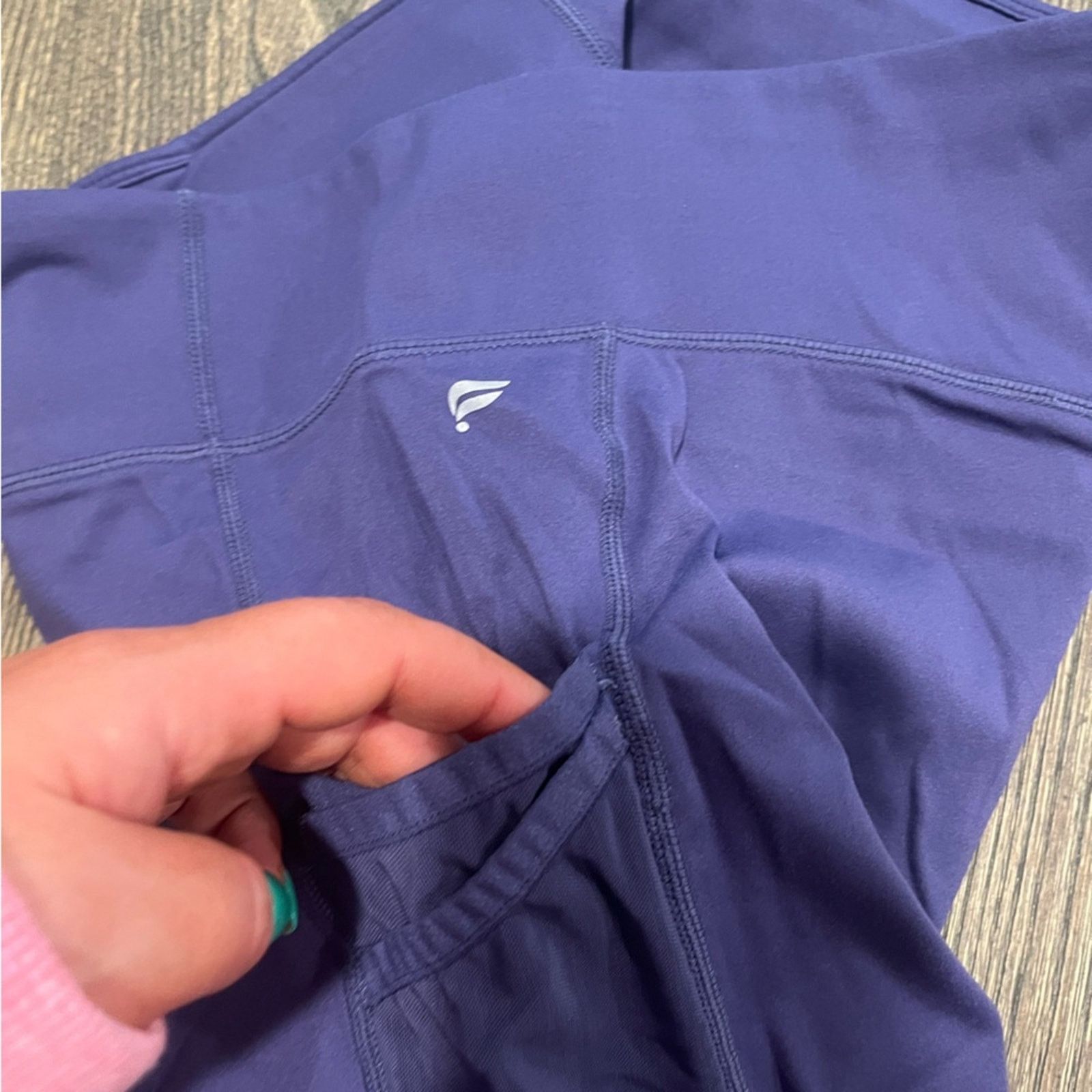 Fabletics Fabletics Leggings On-The-Go PowerHold High-Waisted Sz S Size 26" / US 2 / IT 38 - 4 Thumbnail