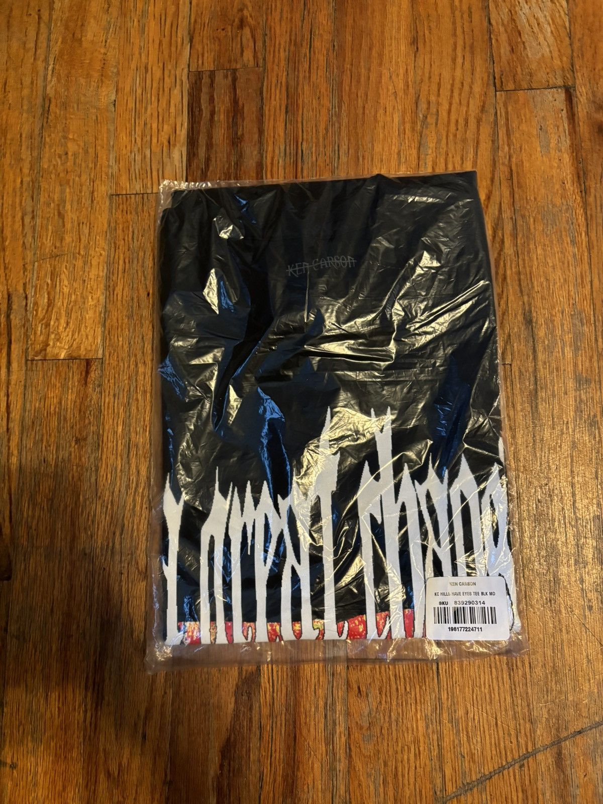 Actual Hate × Ken Carson × Playboi Carti Ken Carson A Great Chaos AGC Hills Have Eyes Tee Black Size US M / EU 48-50 / 2 - 1 Thumbnail