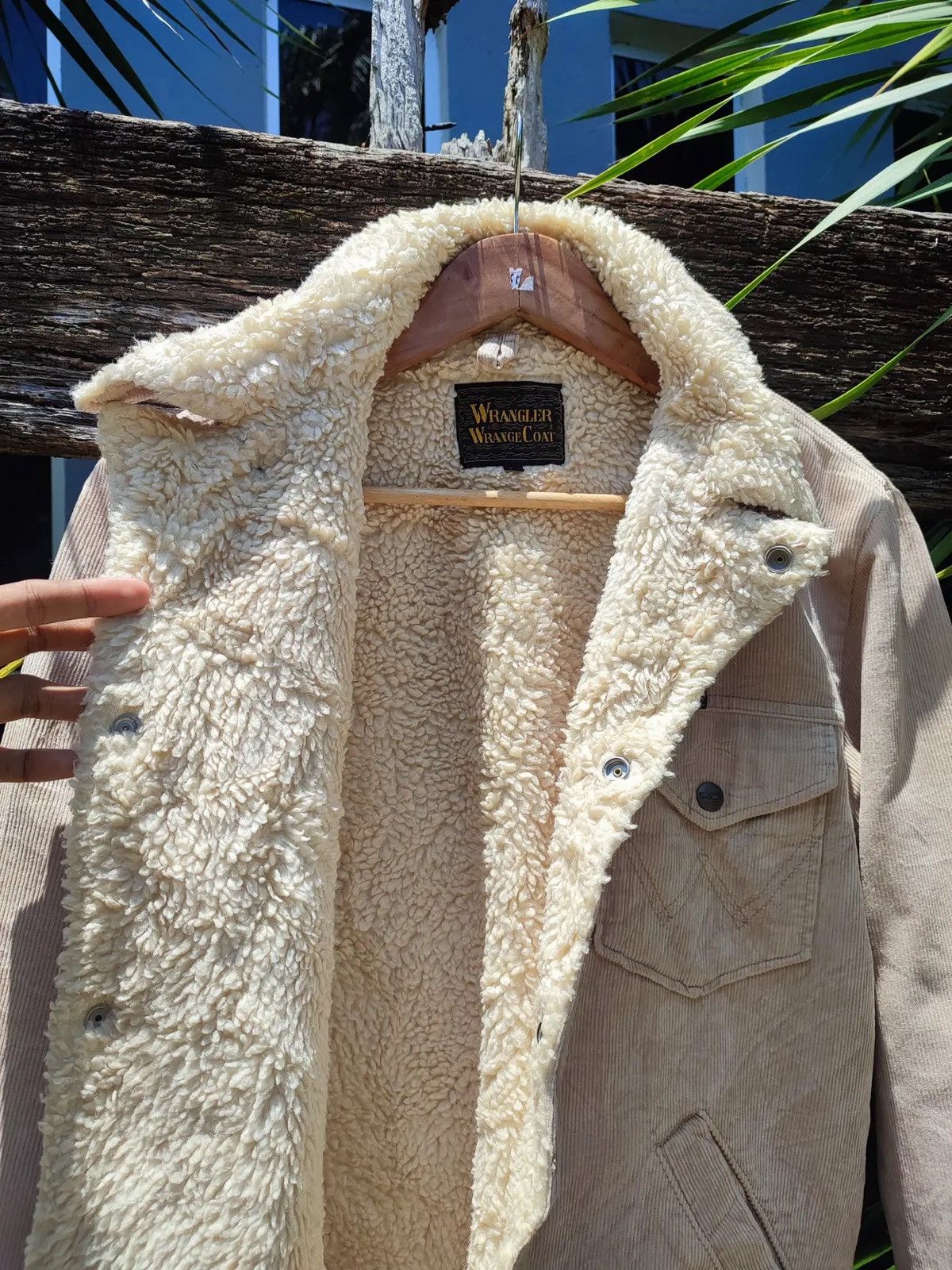 Wrangler Vintage Wrangler Wrange Coat Sherpa-Lined Corduroy Jacket Size US M / EU 48-50 / 2 - 13 Thumbnail