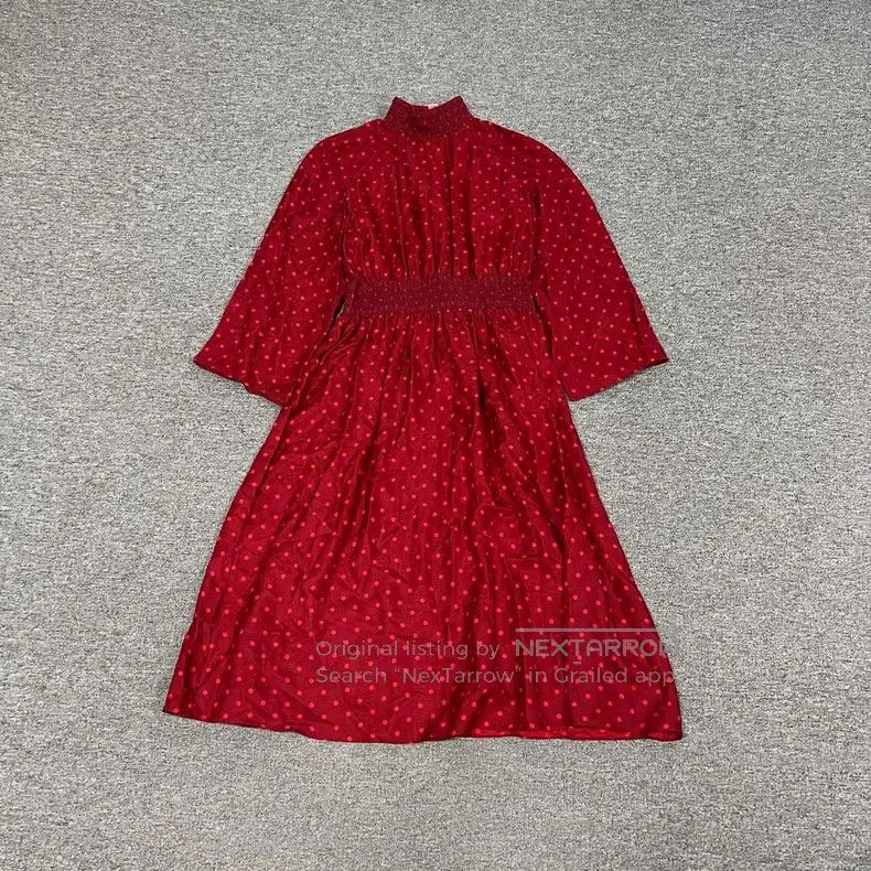 Hermes Hermes Show model silk polka dot dress Size XS / US 0-2 / IT 36-38 - 2 Thumbnail