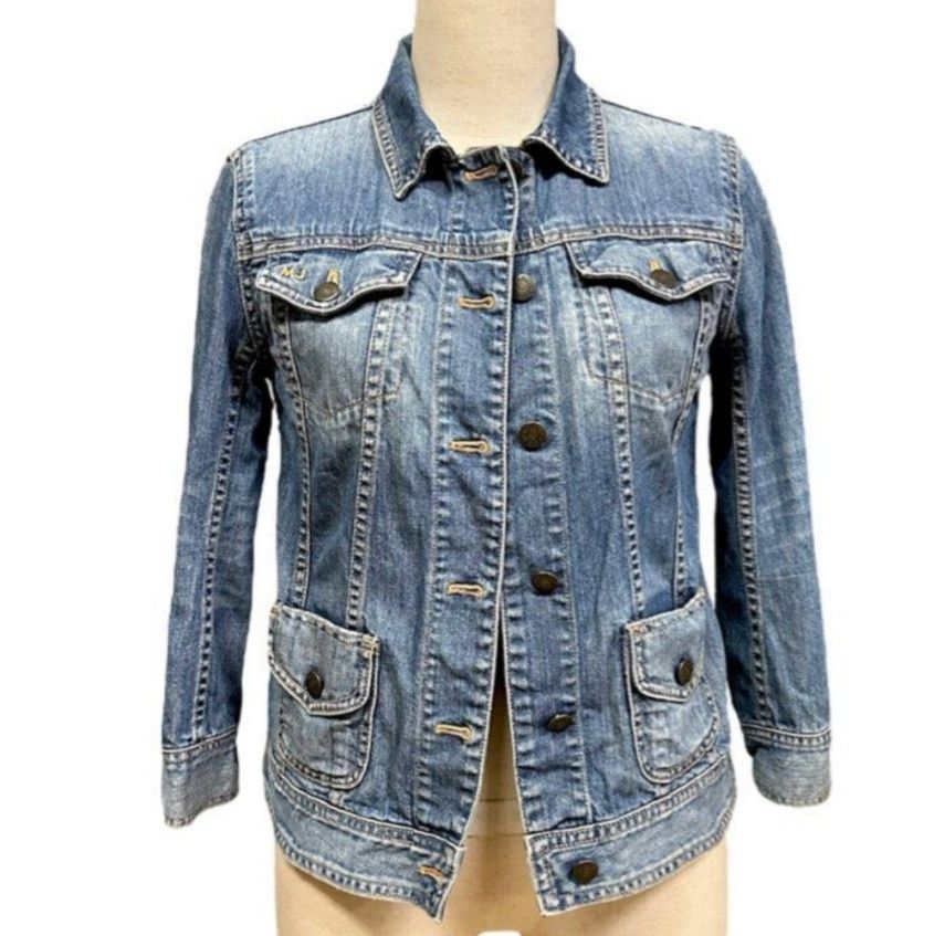 Designer × Marc Jacobs MARC JACOBS DENIM JACKET Size XS / US 0-2 / IT 36-38 - 1 Thumbnail