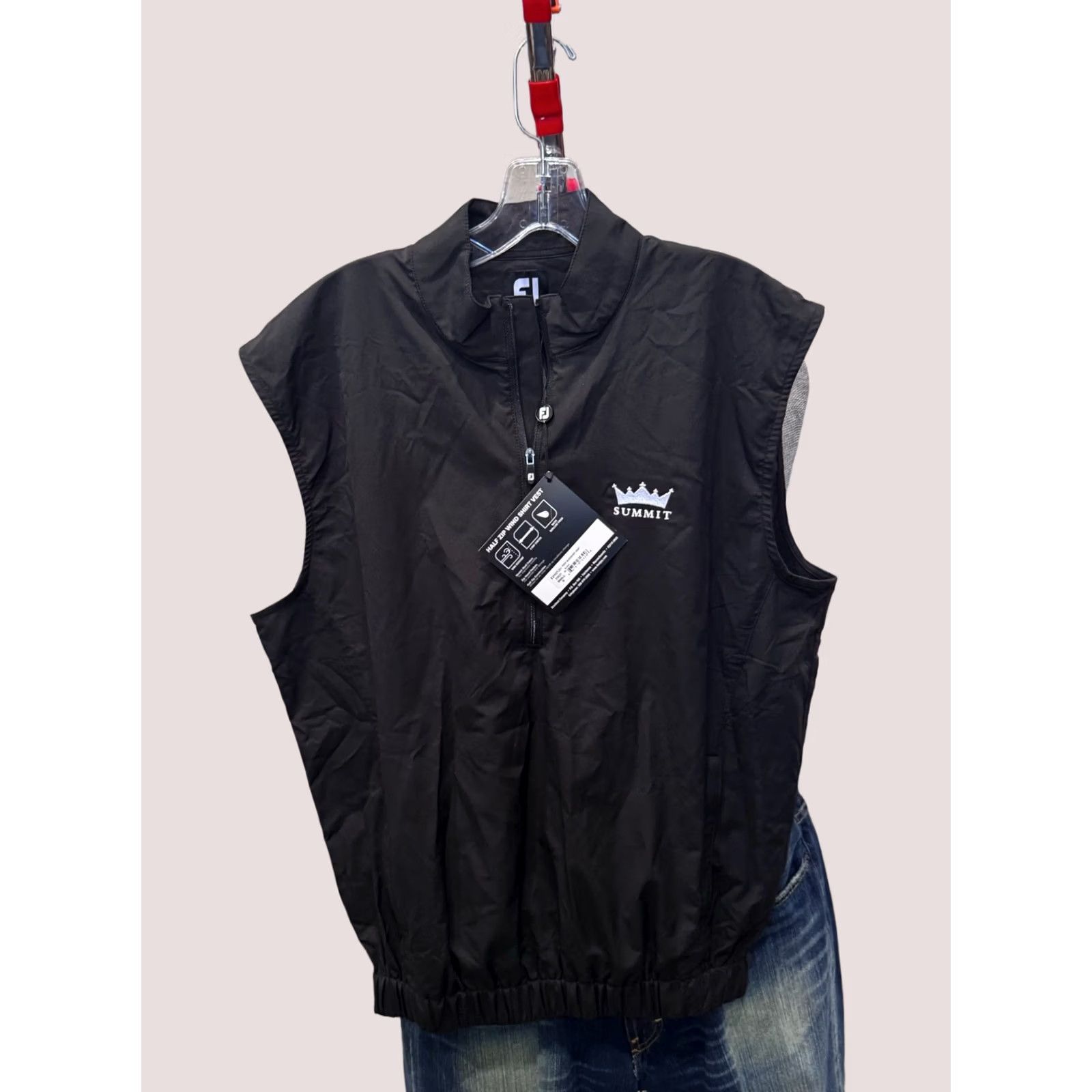 Footjoy Footjoy The Summit Golf Zippered Wind Vest S Mens Multicolor NWT Small S Size US S / EU 44-46 / 1 - 1 Thumbnail