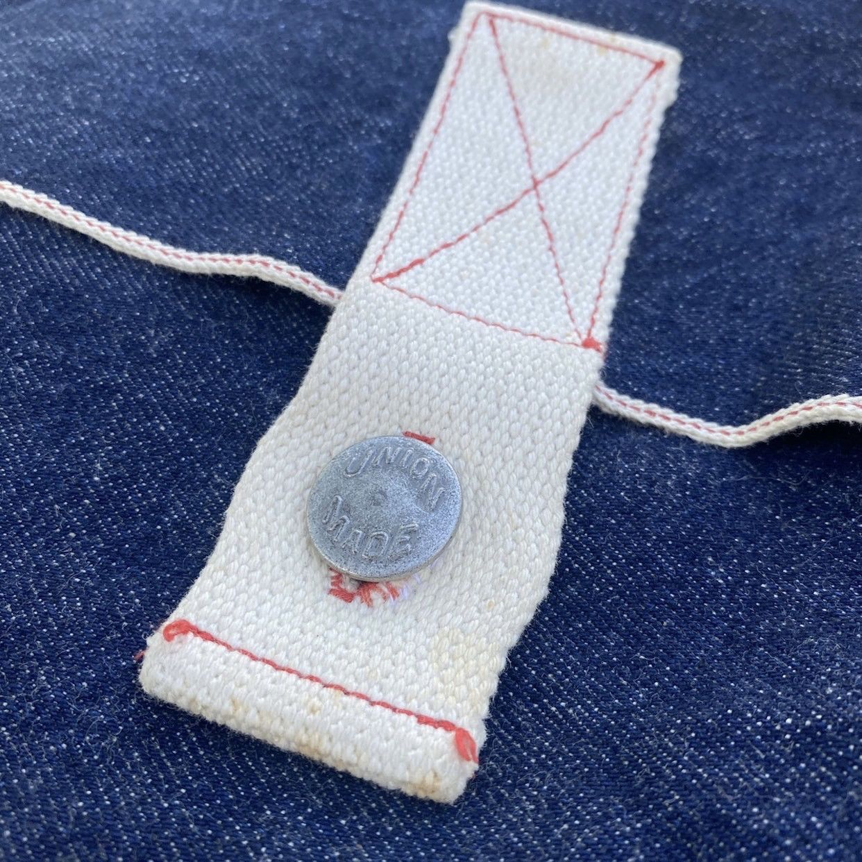 Studio D'Artisan × Vintage LAST DROP❗️Studio D’artisan Denim Selvedge Messenger Bag Size ONE SIZE - 4 Thumbnail