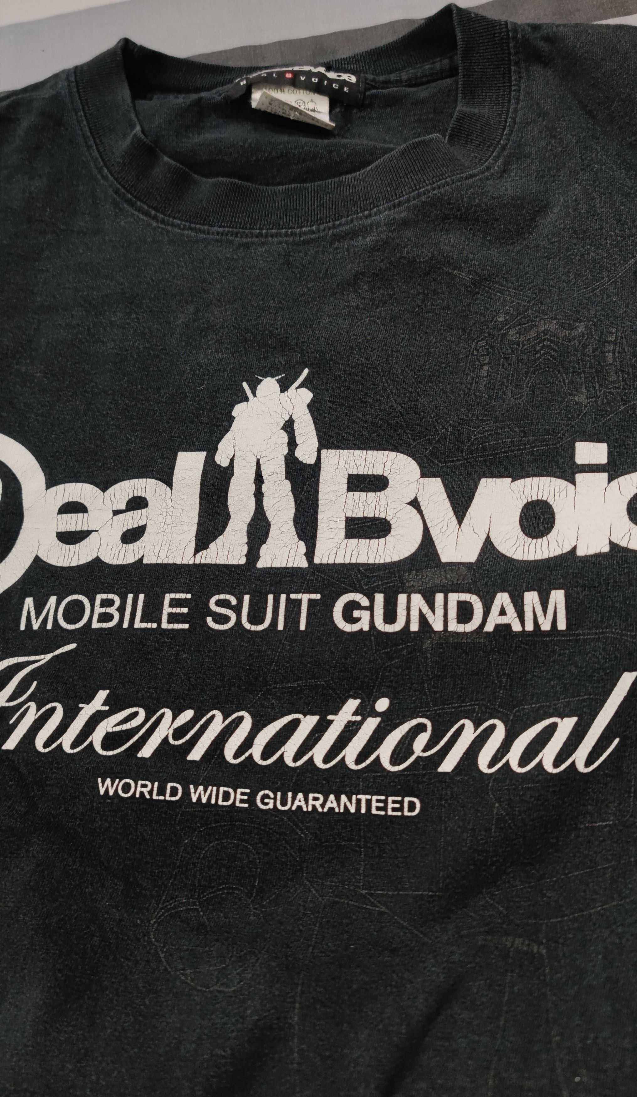 Anime Very Rare Real Bvoice International x Mobile Suit Gundam Size US XL / EU 56 / 4 - 5 Thumbnail