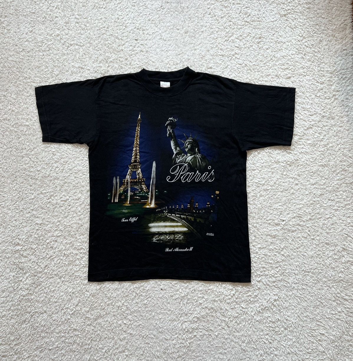 Vintage Tshirt Arts De Paris Vintage 90’s Size US XL / EU 56 / 4 - 1 Thumbnail