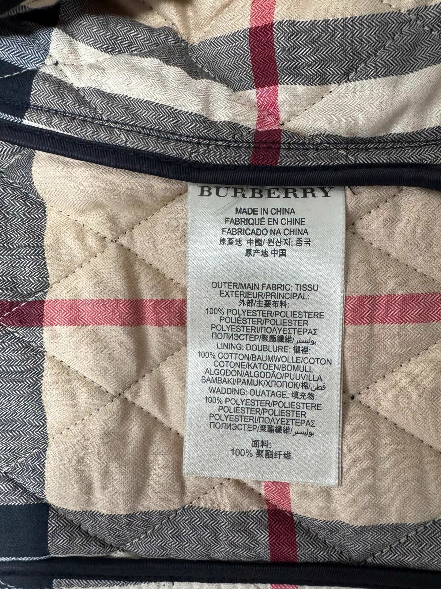Burberry BURBERRY Cotton Padded Stand Collar Jacket K13 Size S / US 4 / IT 40 - 6 Thumbnail