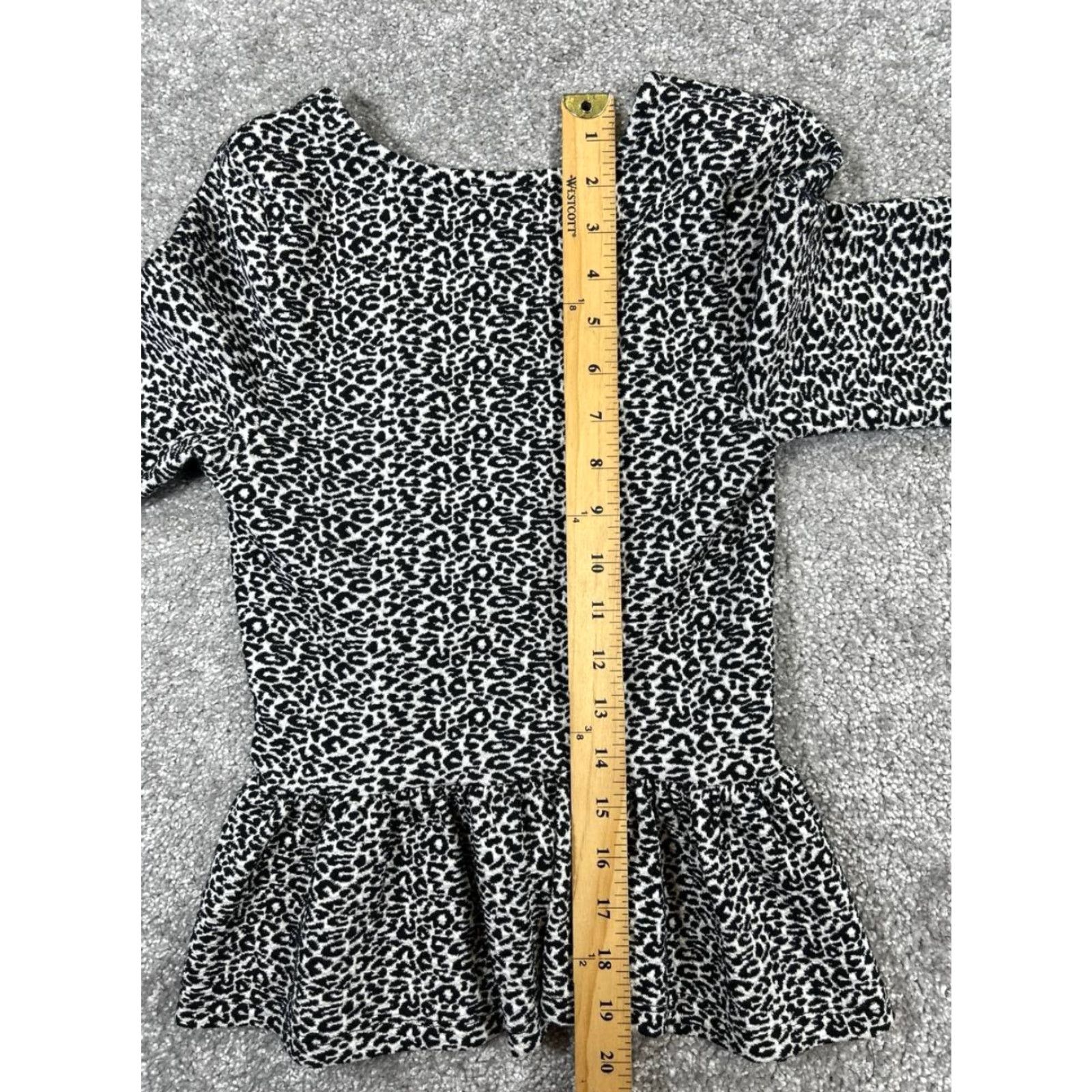 Vintage Maeve Shirt Womens Xxs Black White Knit Blouse Size XXS / US 00 / IT 34 - 7 Thumbnail