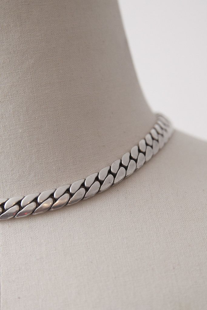Vintage Vintage sterling silver cuban links necklace Size ONE SIZE - 3 Thumbnail