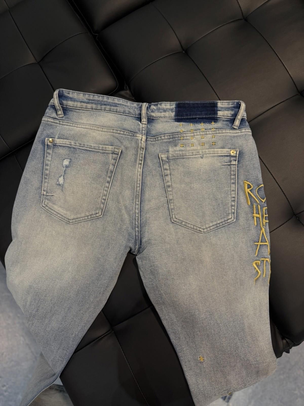 Ksubi Ksubi Men's Jeans Size 33 Light Blue Authentic Pre Owned Size US 33 - 9 Thumbnail