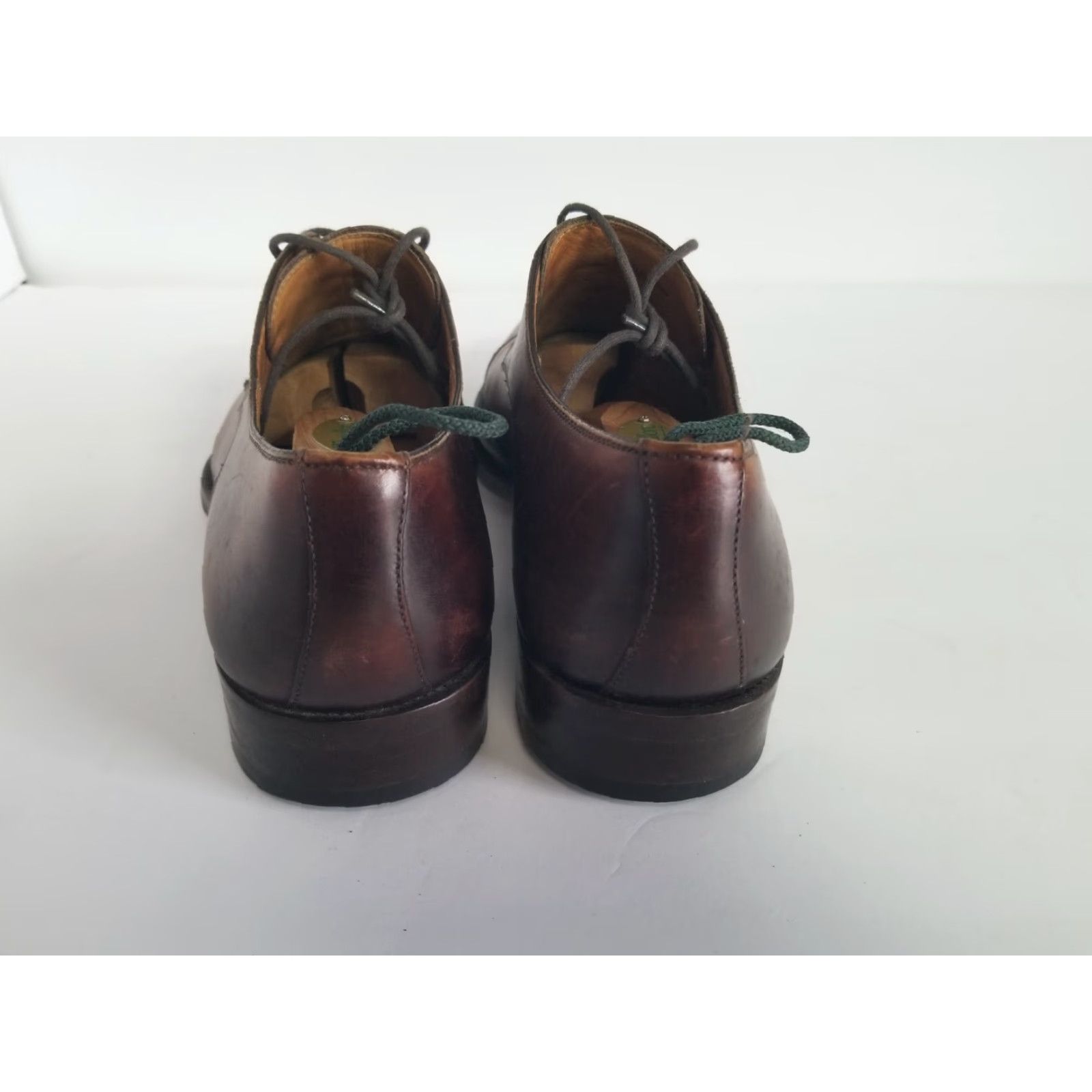 Magnanni Magnanni Oxford Dress Men's Size 9 Brown Leather Cap Toe Lace Up M Shoes Size ONE SIZE - 3 Thumbnail