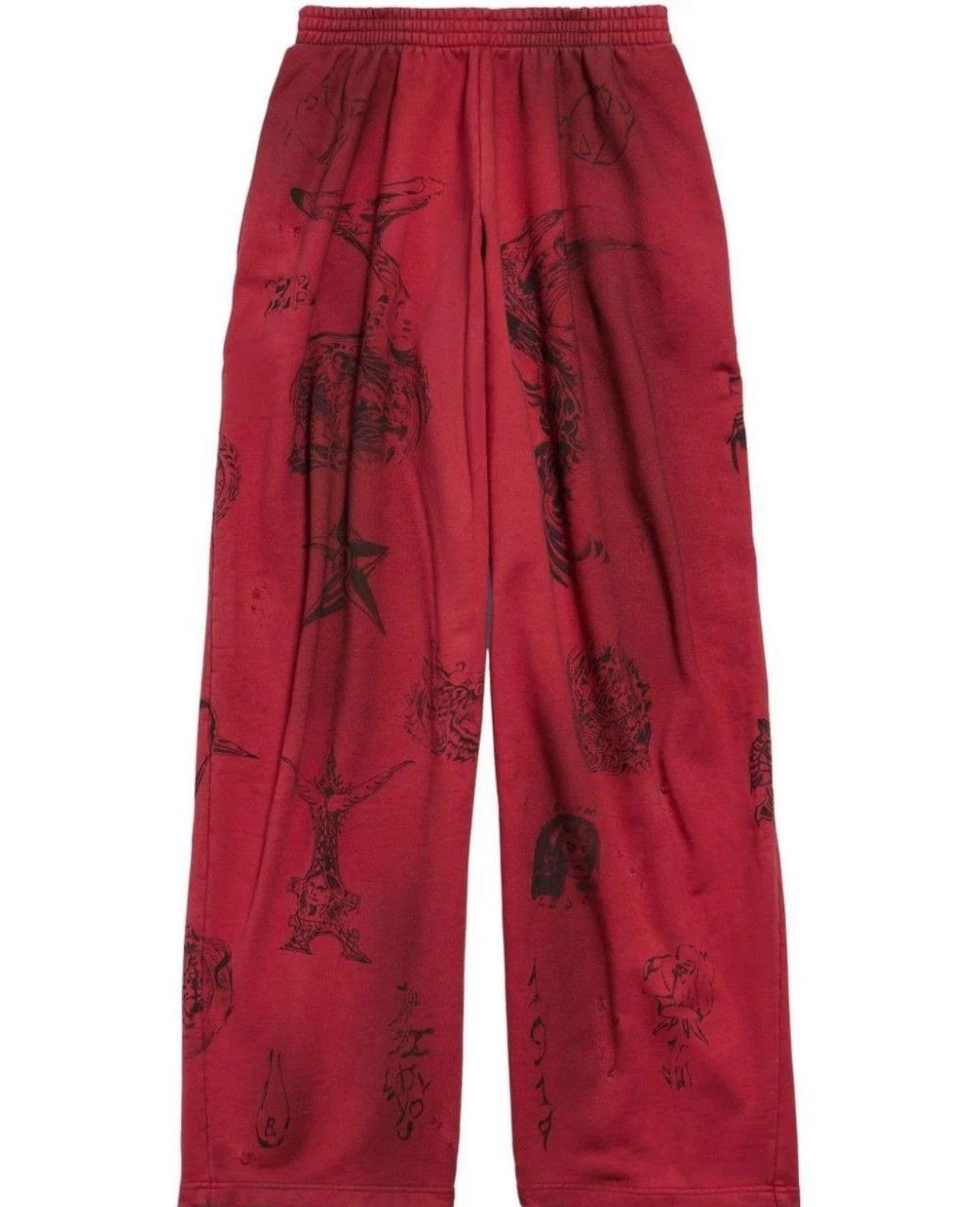 Balenciaga Tattoo Sweatpants Size US 30 / EU 46 - 1 Thumbnail