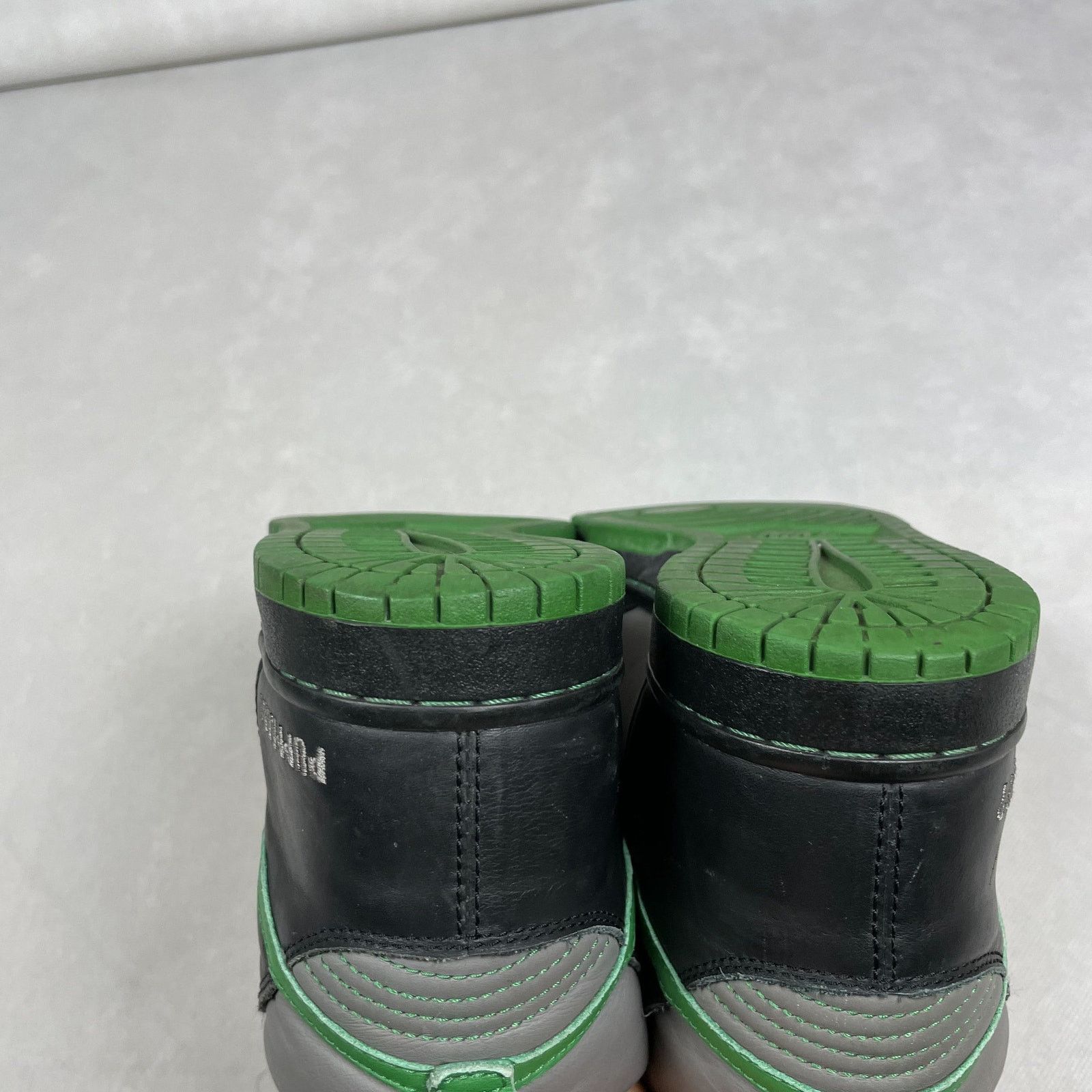Nike × Vintage Nike ID Dunk High 432973-991 Men's Green Leather Shoes 7.5 Size US 7.5 / EU 40-41 - 12 Thumbnail