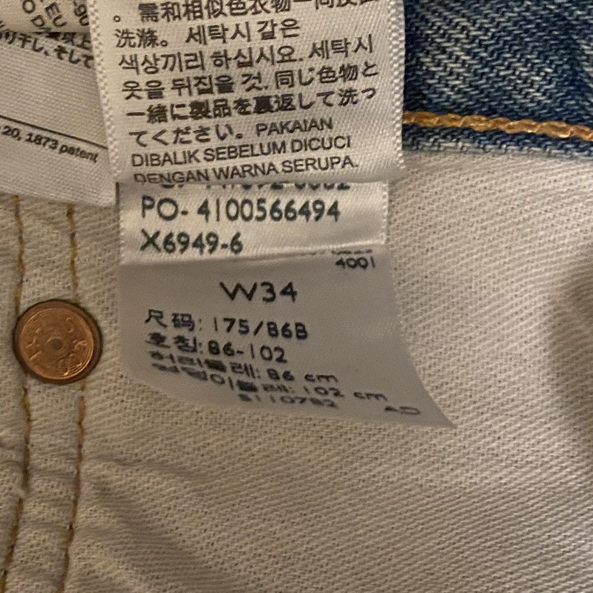 DENIM TEARS Denim Tears X Levi’s Cotton Wreath Jeans light Washed Size US 34 / EU 50 - 12 Thumbnail