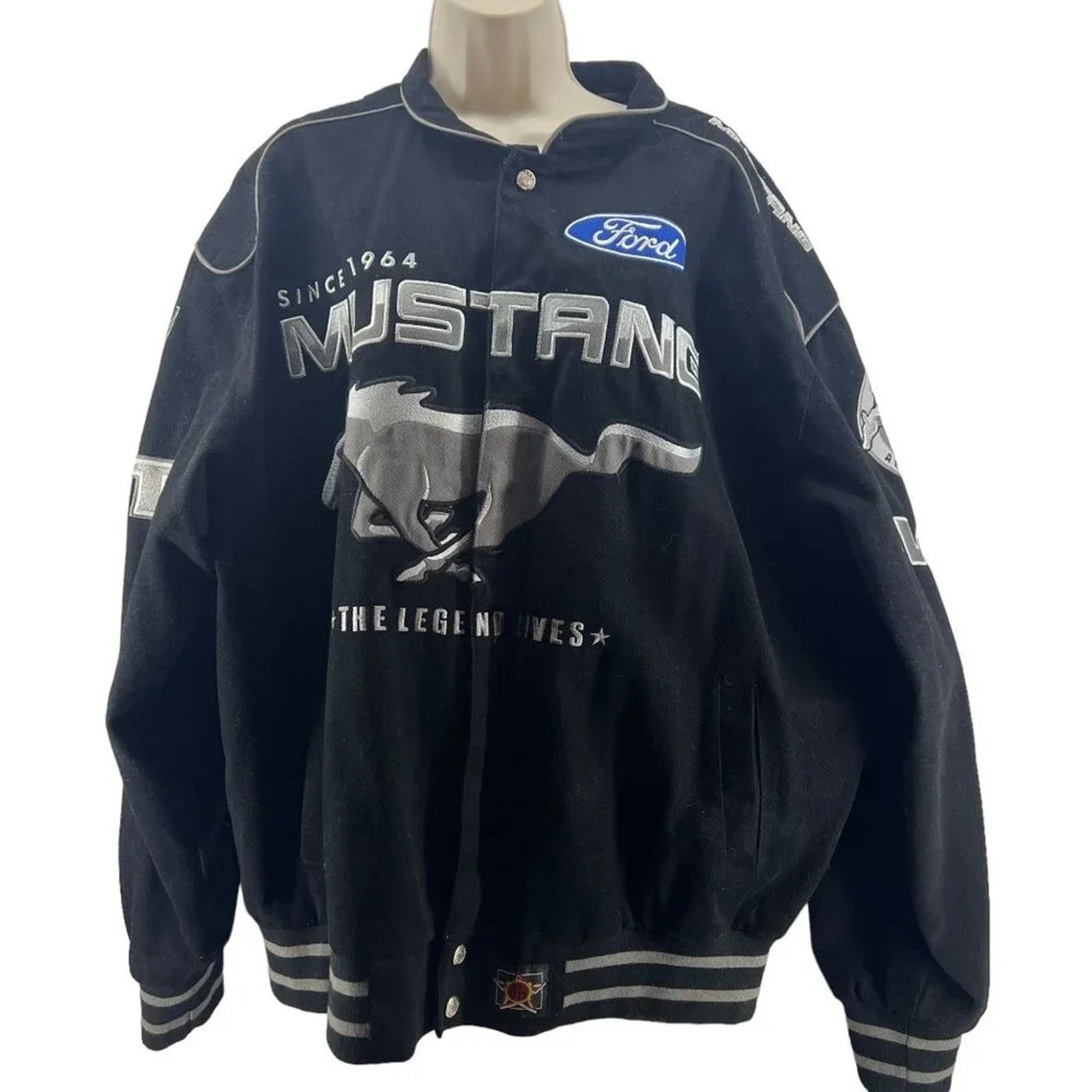 Vintage Vintage Jeff Hamilton JH Designs Ford Mustang 40th Cobra Size US XL / EU 56 / 4 - 2 Thumbnail