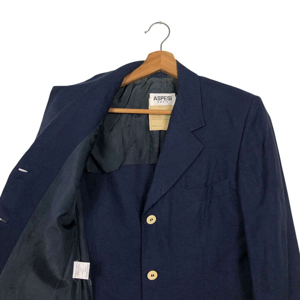 Aspesi 📌Luxury Coats Jacket Gold Button Aspesi Made in Italy Size US M / EU 48-50 / 2 - 13 Thumbnail