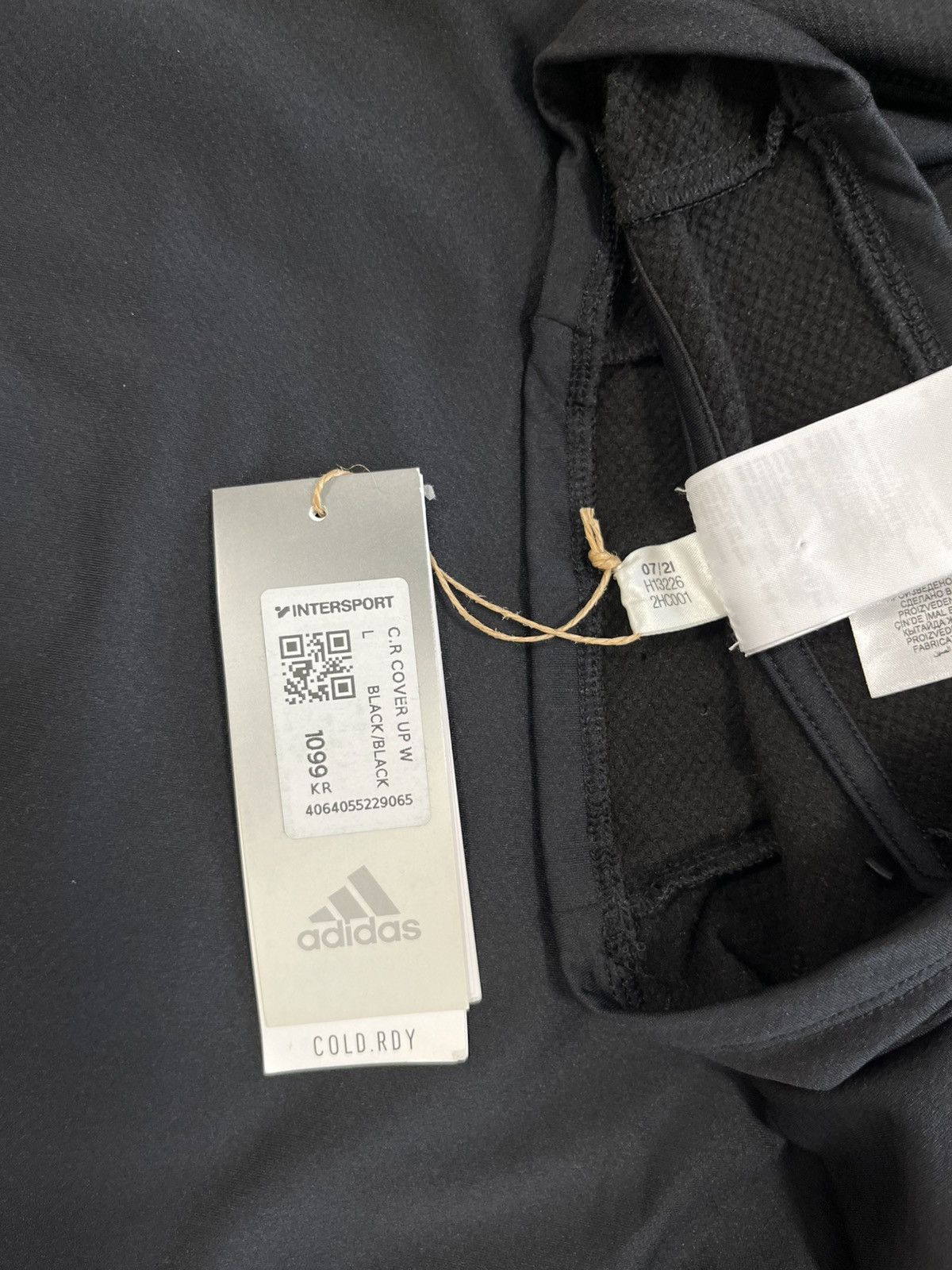 Adidas Adidas Cold.Rdy Cover Up Women Black Size Large Running Size L / US 10 / IT 46 - 8 Thumbnail