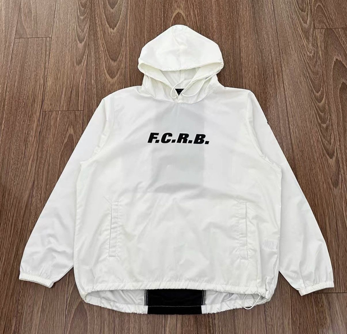 F.C. Real Bristol F.C.R.B. BACK STRIPE ANORAK Hooded pullover jacket Size US M / EU 48-50 / 2 - 1 Thumbnail
