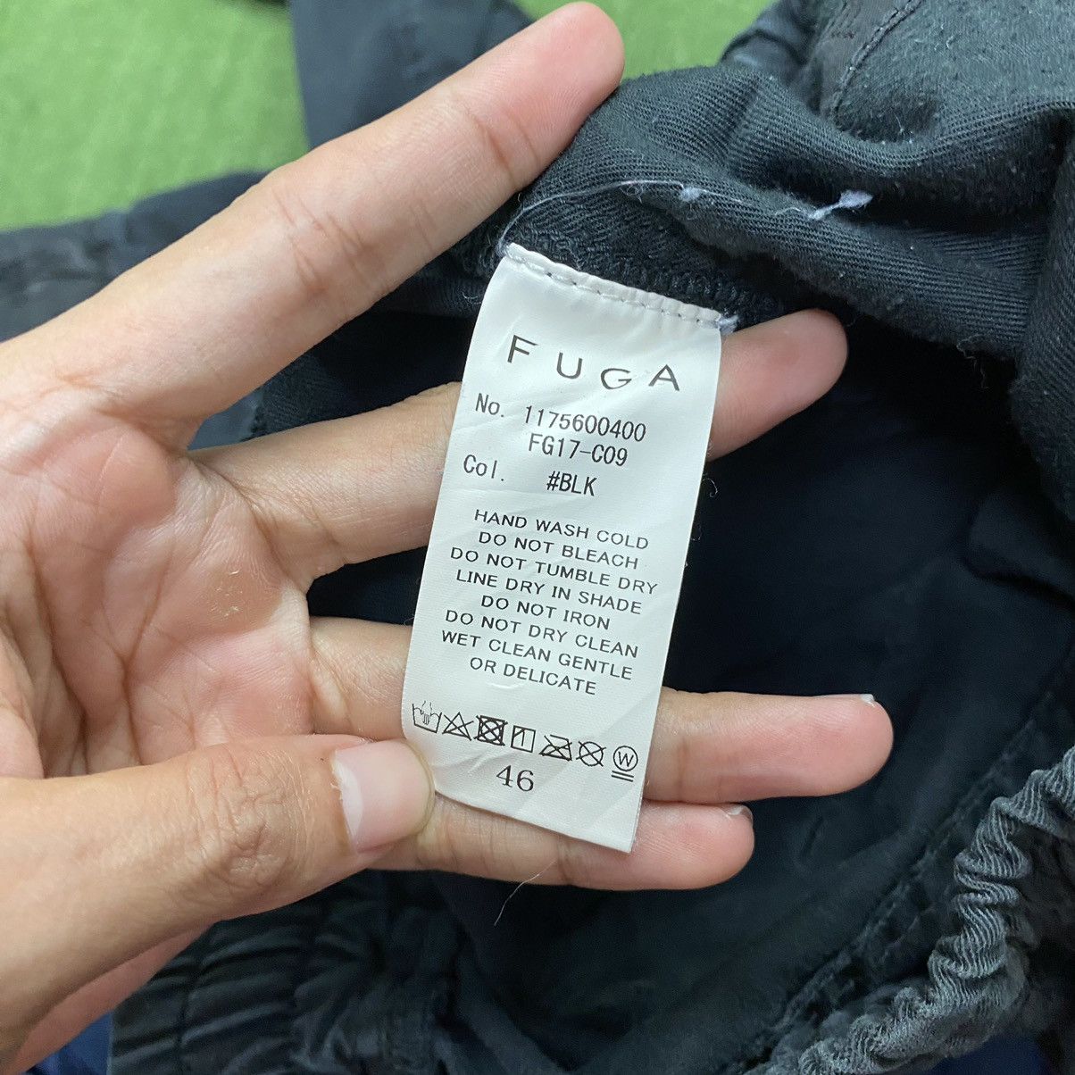 Gostar De Fuga Flared Drop Crotch Baggy Cargo Pants