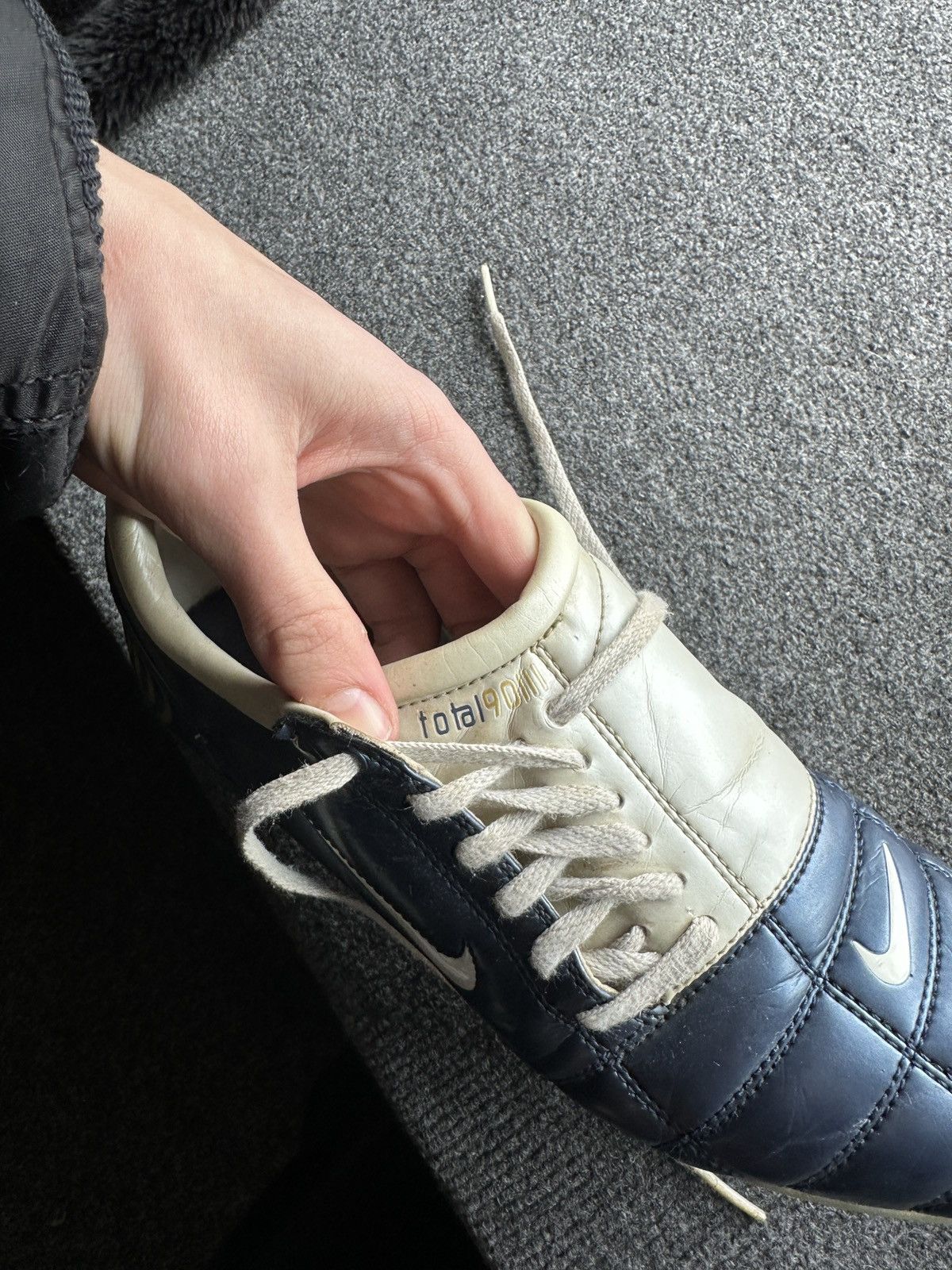 Nike 🚨RARE NIKE TOTAL 90 III UNISEX BLUE FOOTBAL SOCCER Size US 5.5 / EU 38 - 19 Thumbnail